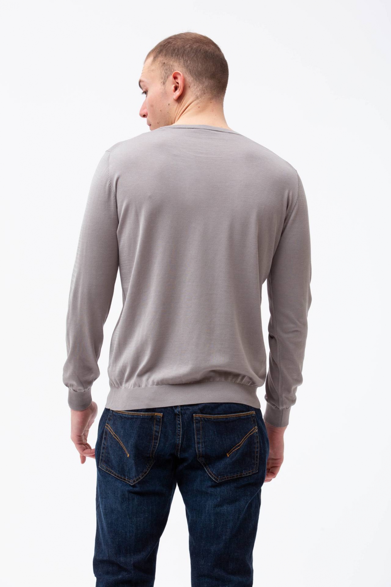 Maglia in seta e cotone