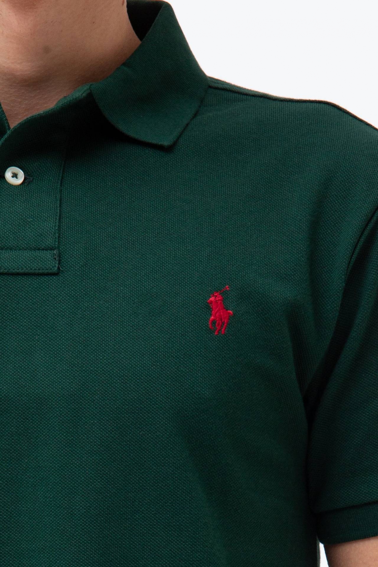 Polo in cotone piquet