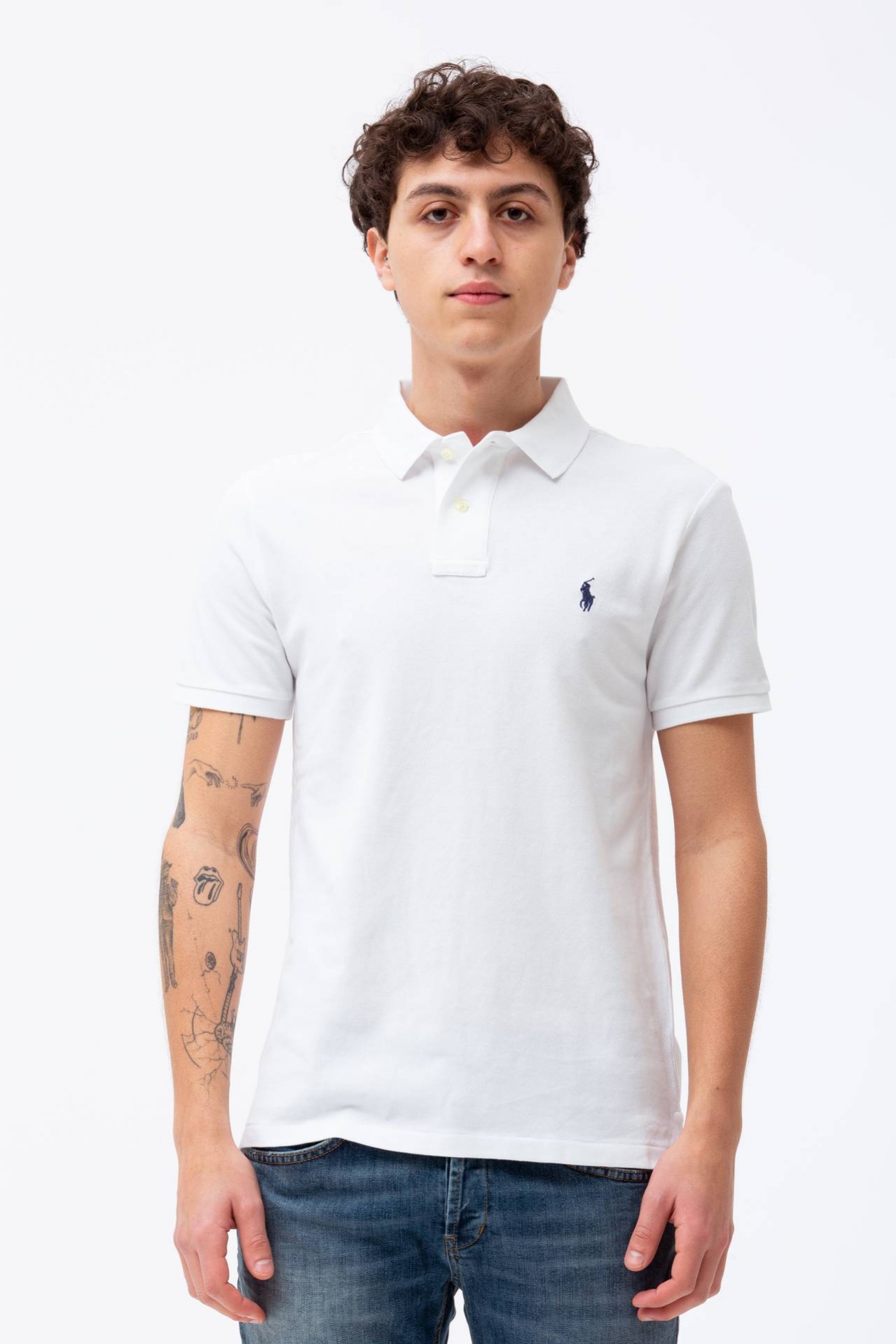 Polo in cotone piquet
