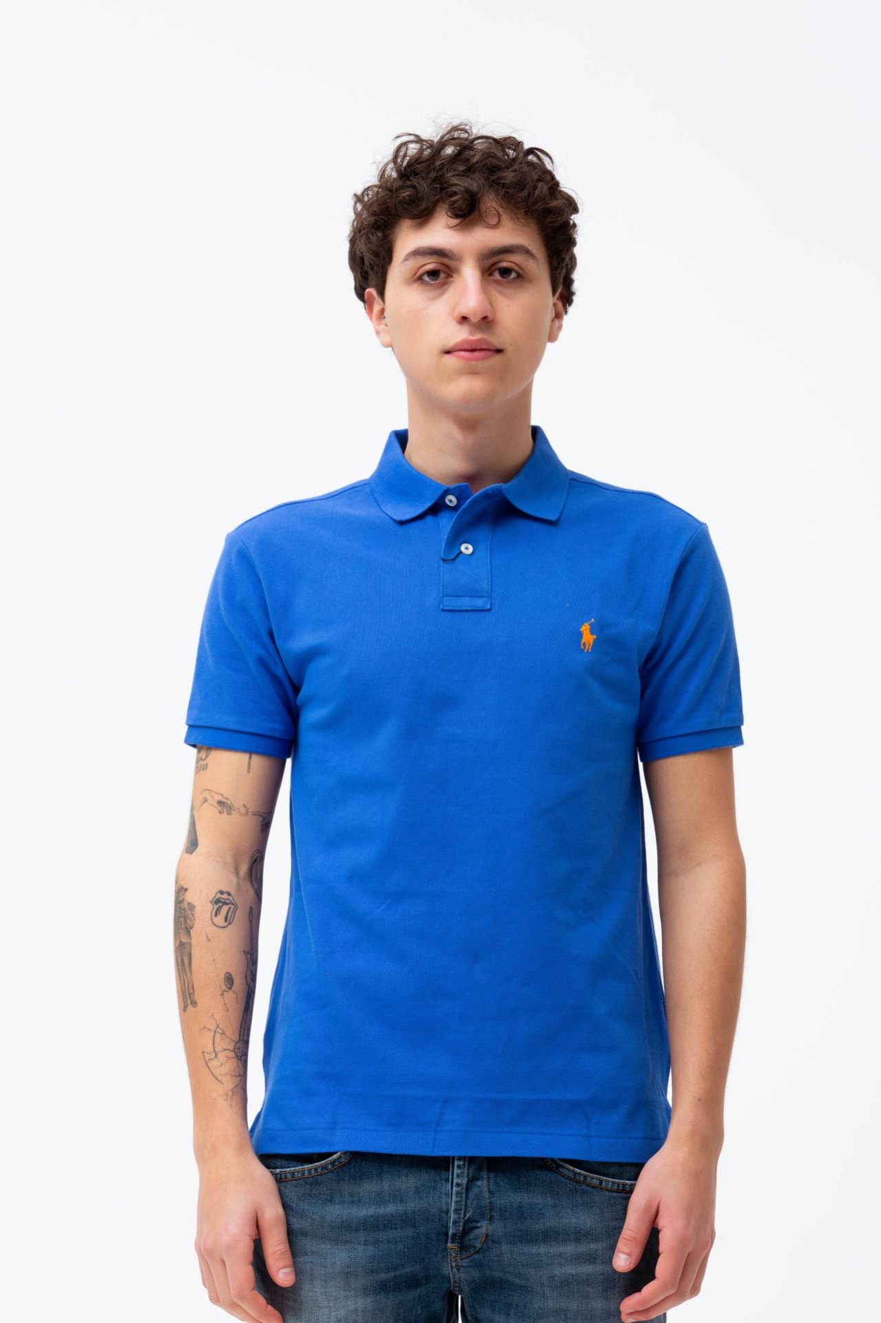 Polo in cotone piquet