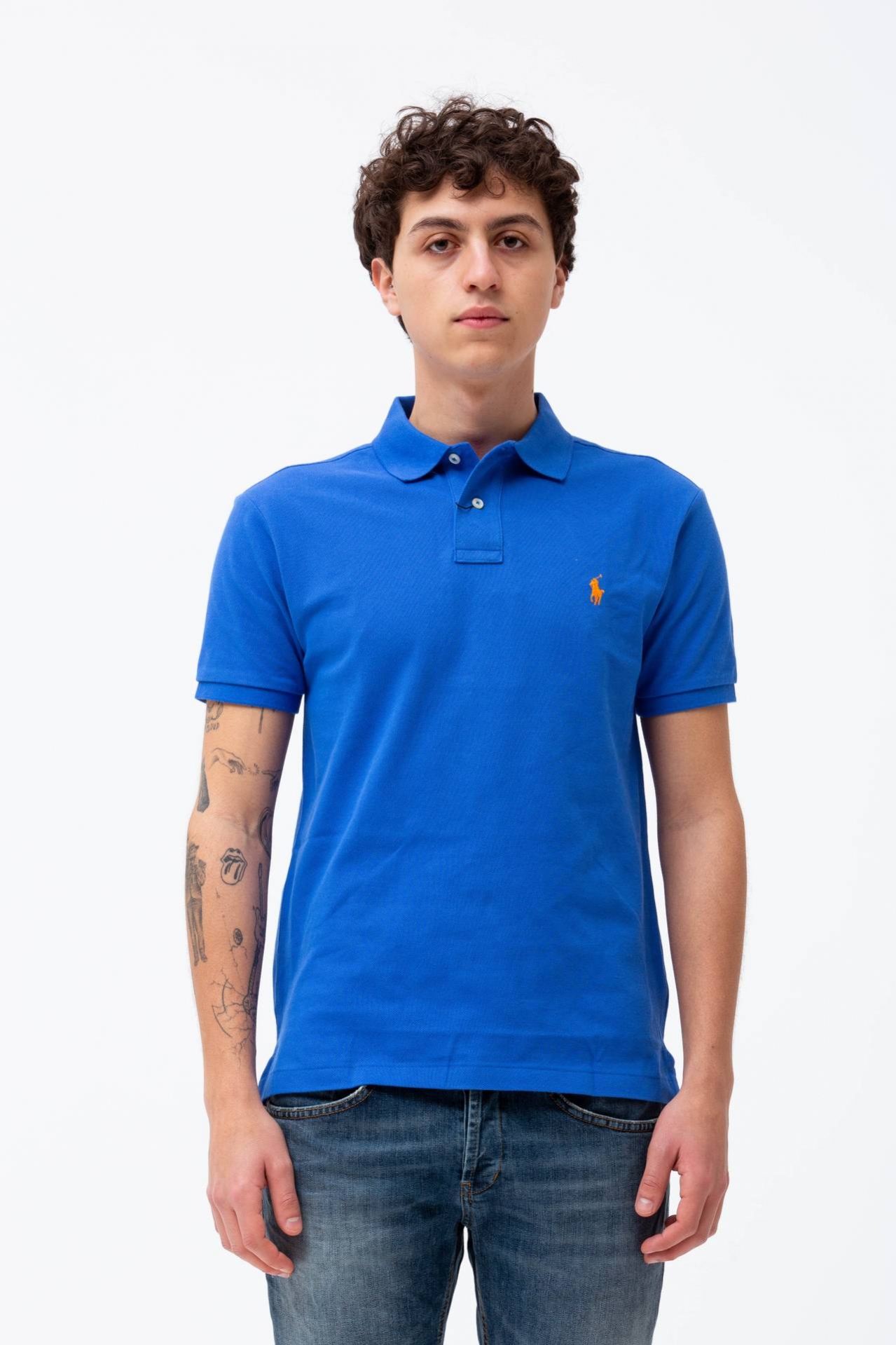 Polo in cotone piquet
