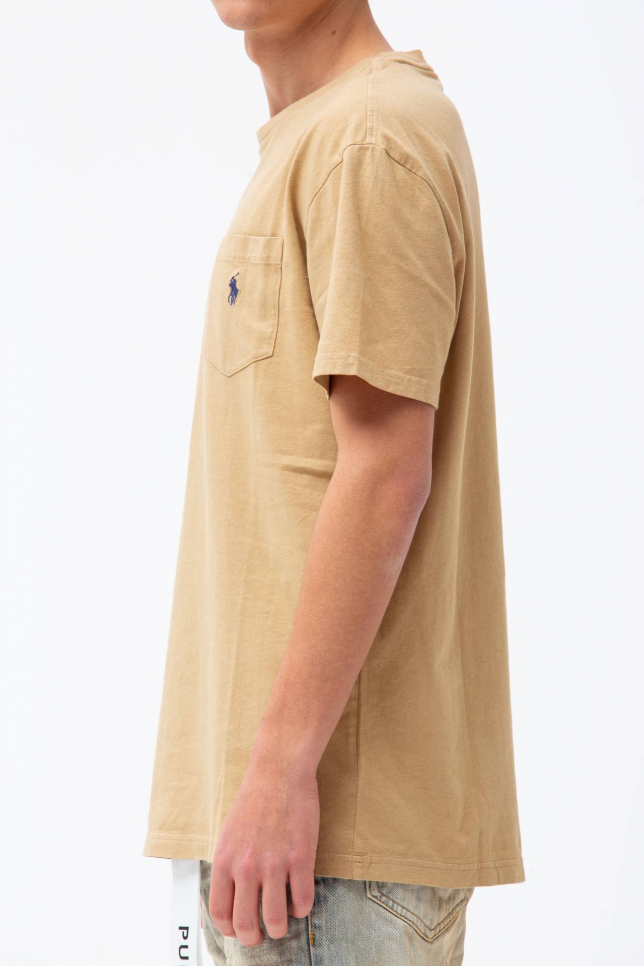T-shirt in cotone e lino