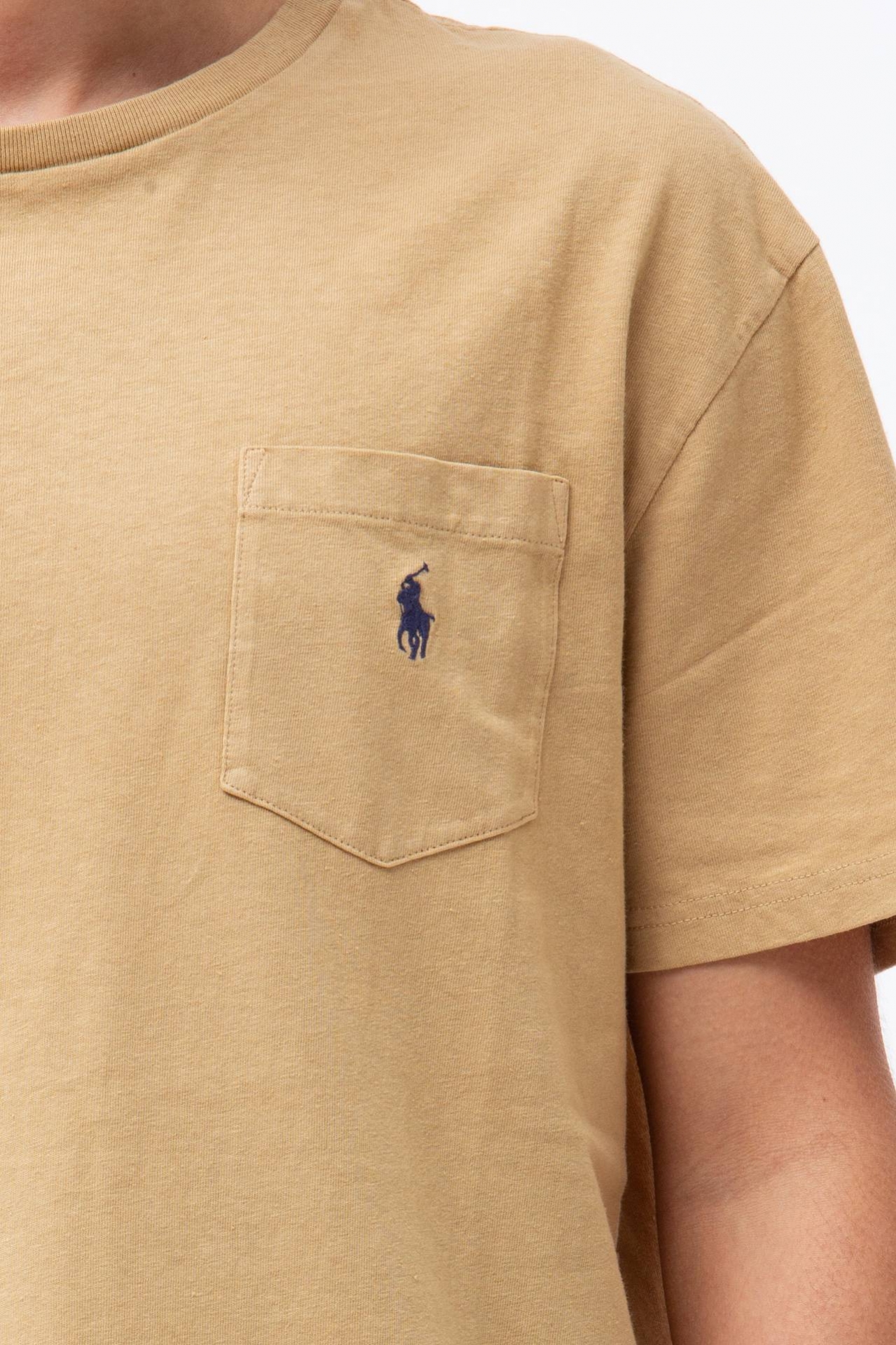 T-shirt in cotone e lino