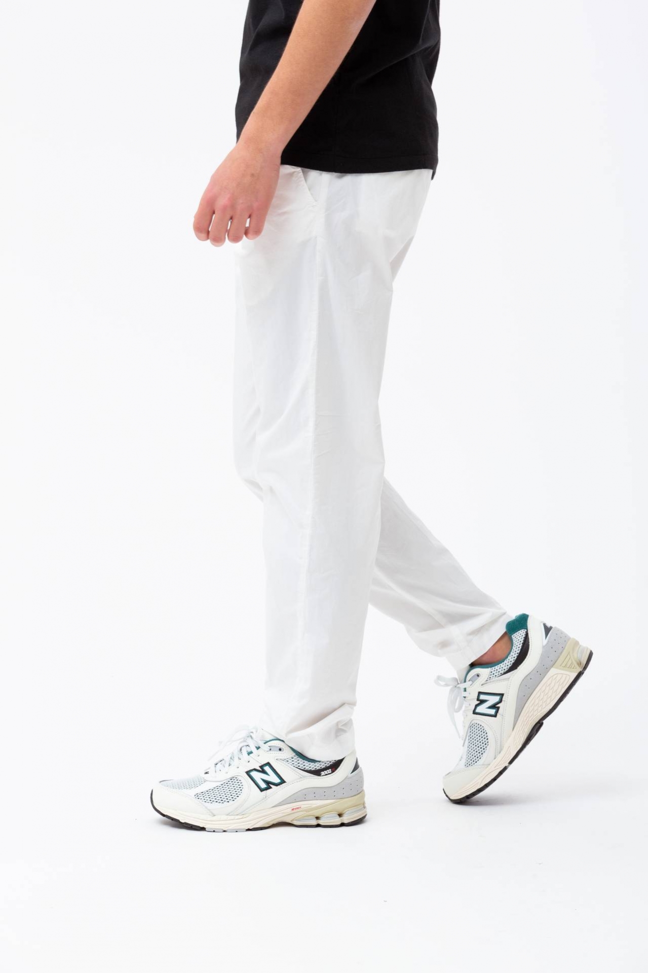 Pantalone in cotone stretch