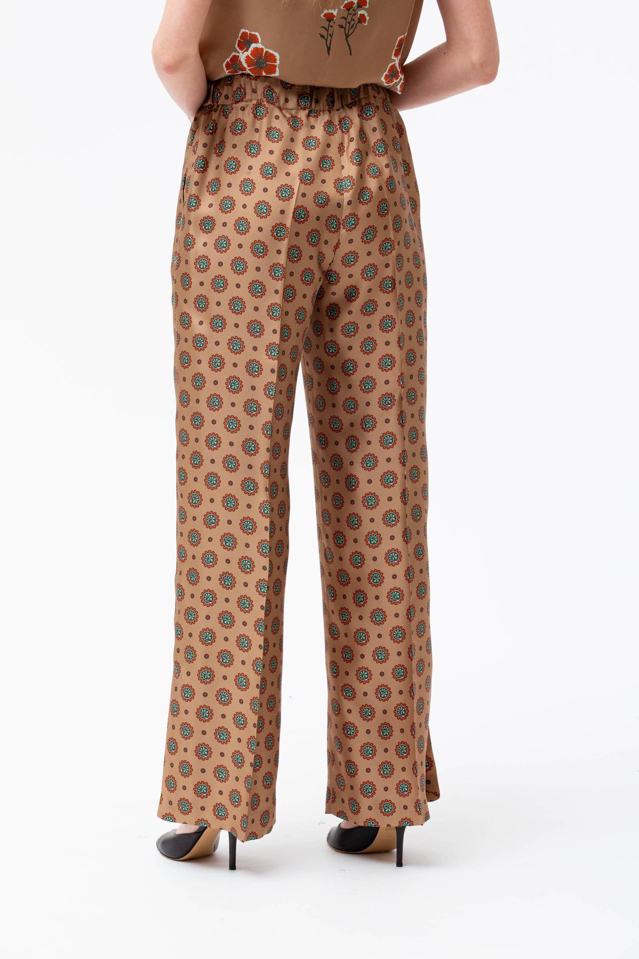 Pantalone in seta