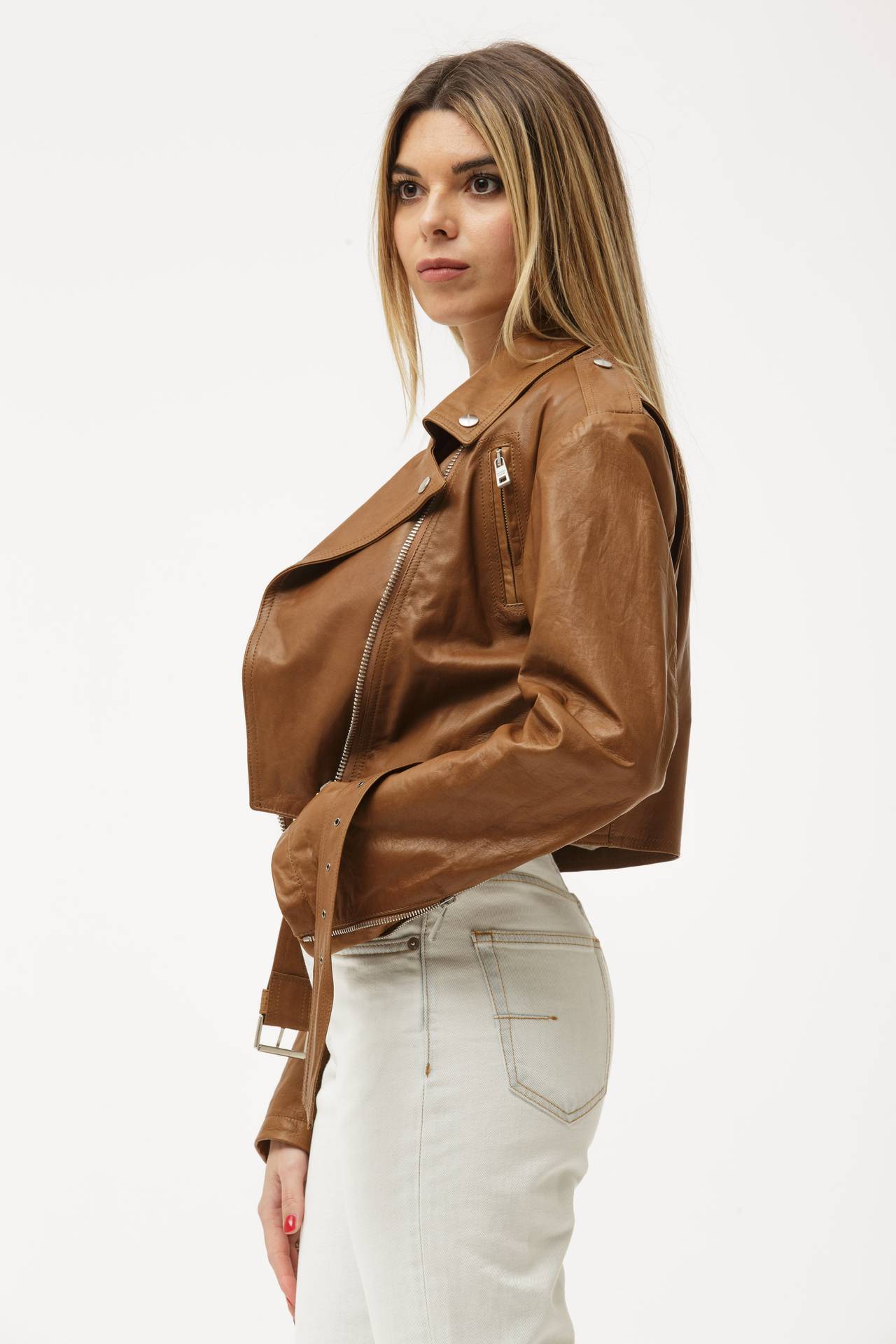 Chiodo in pelle