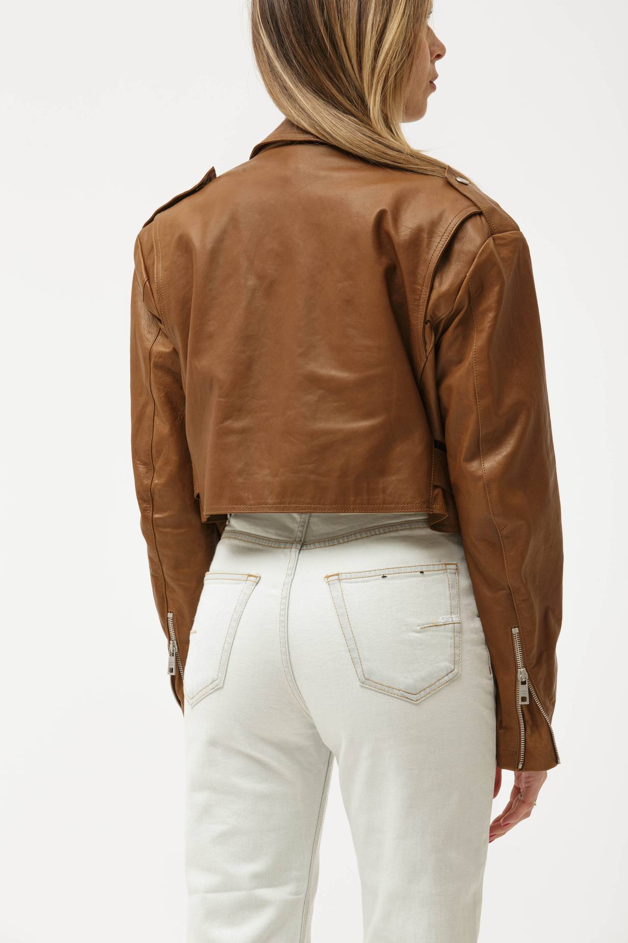 Chiodo in pelle