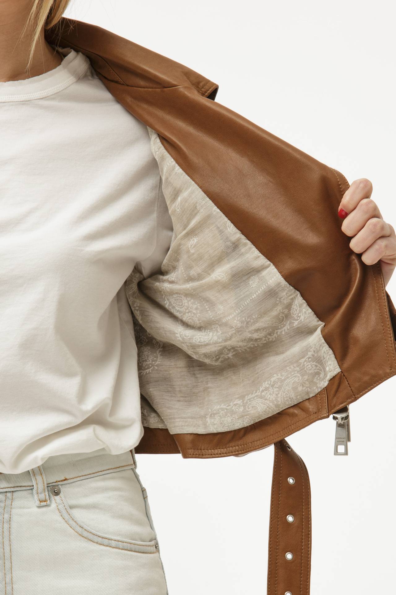 Chiodo in pelle