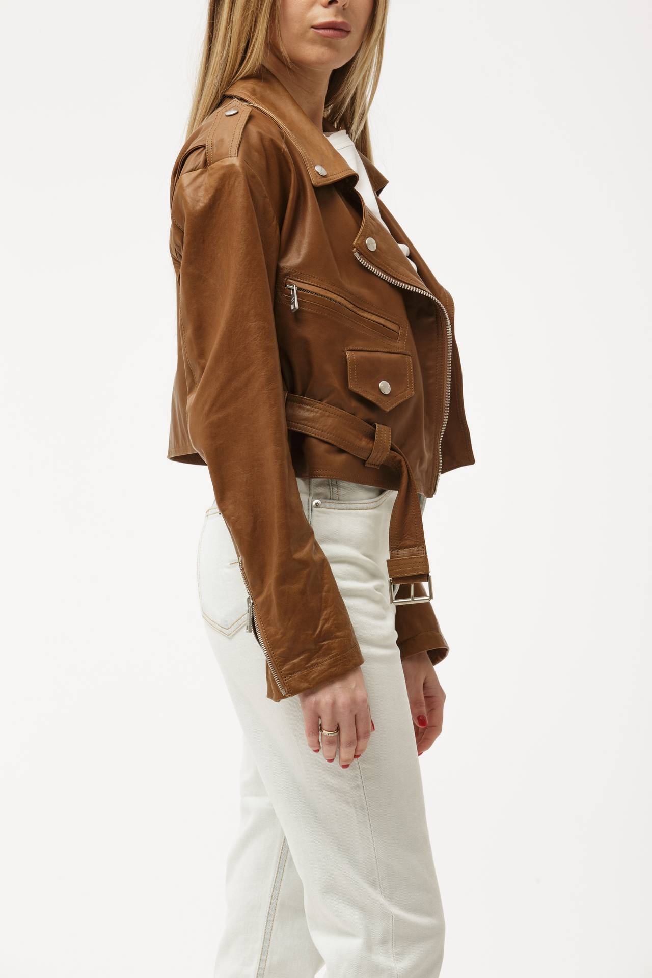 Chiodo in pelle
