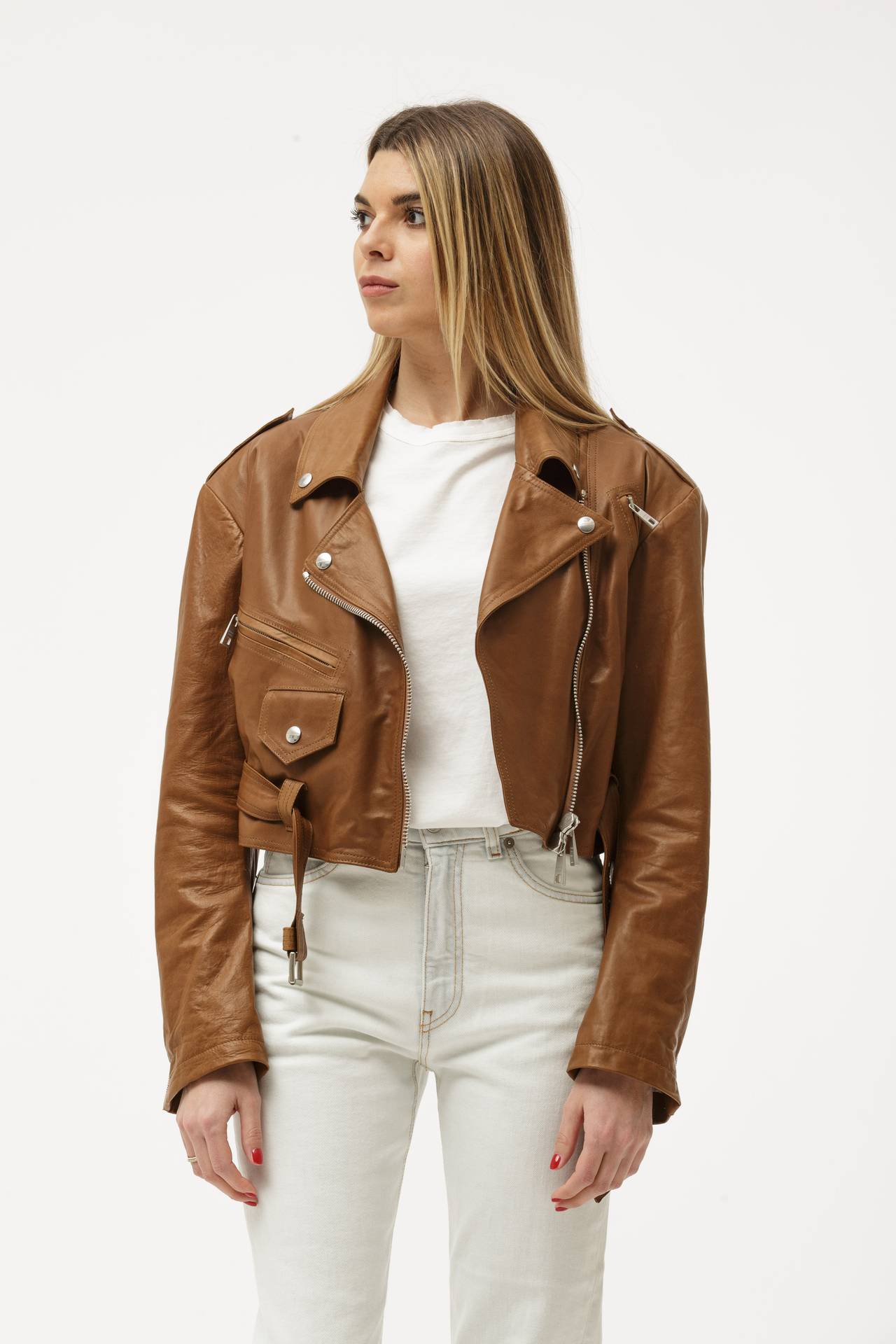 Chiodo in pelle