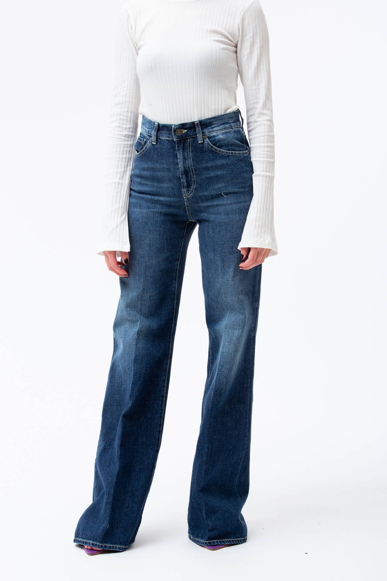 Jeans wide leg AMBER
