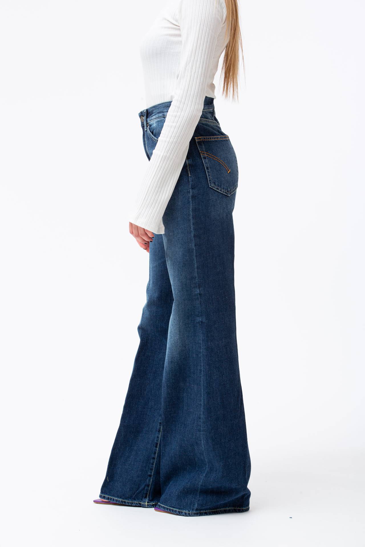 Jeans wide leg AMBER