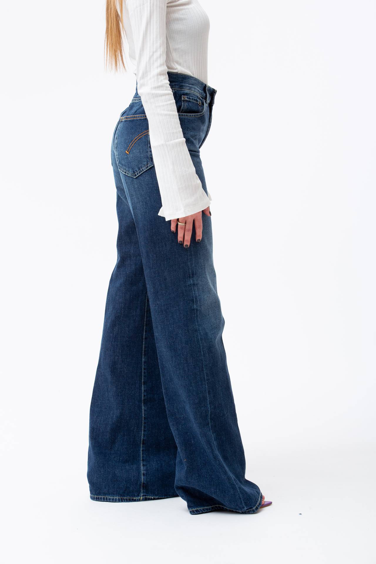 Jeans wide leg AMBER