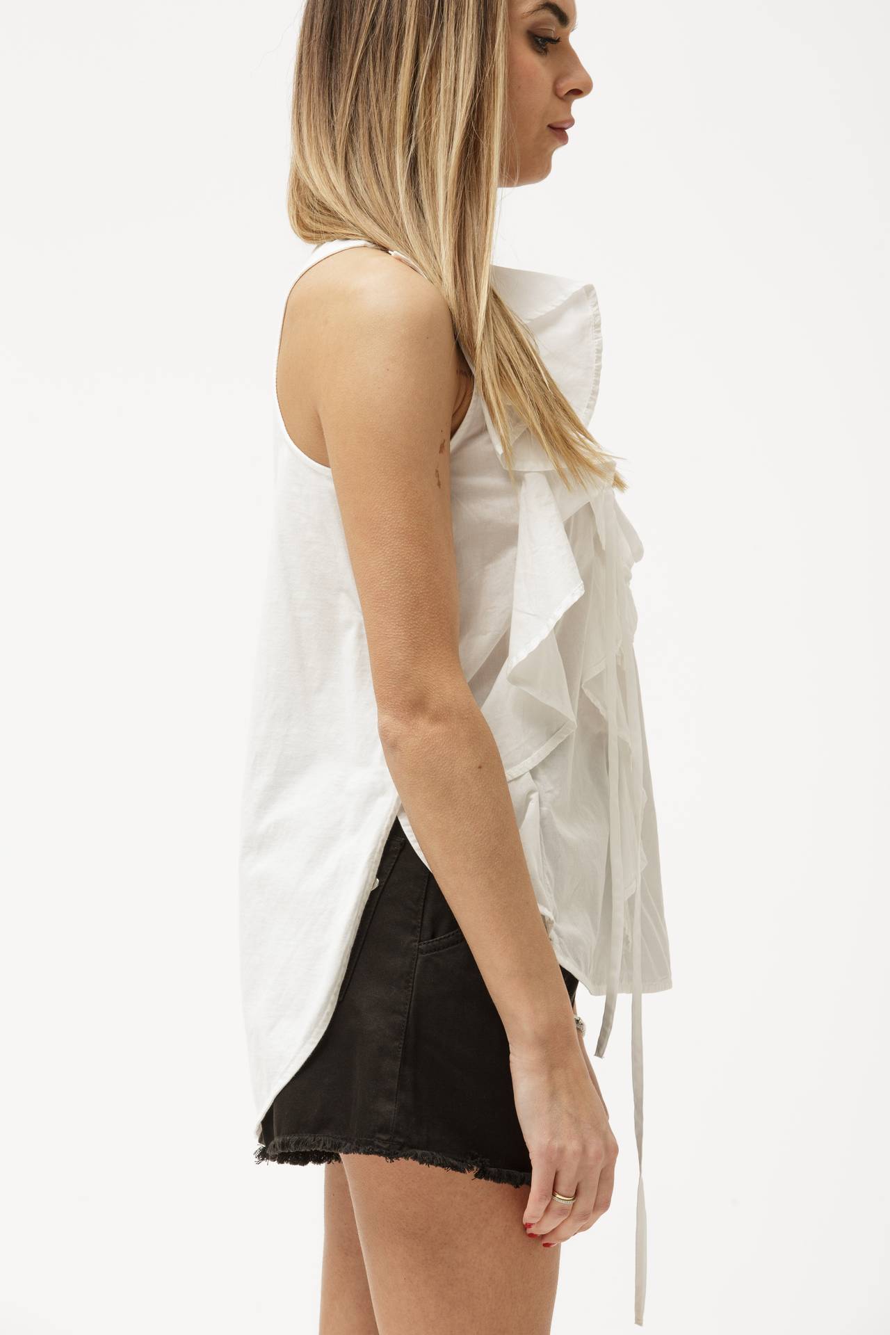 Camicia rouches