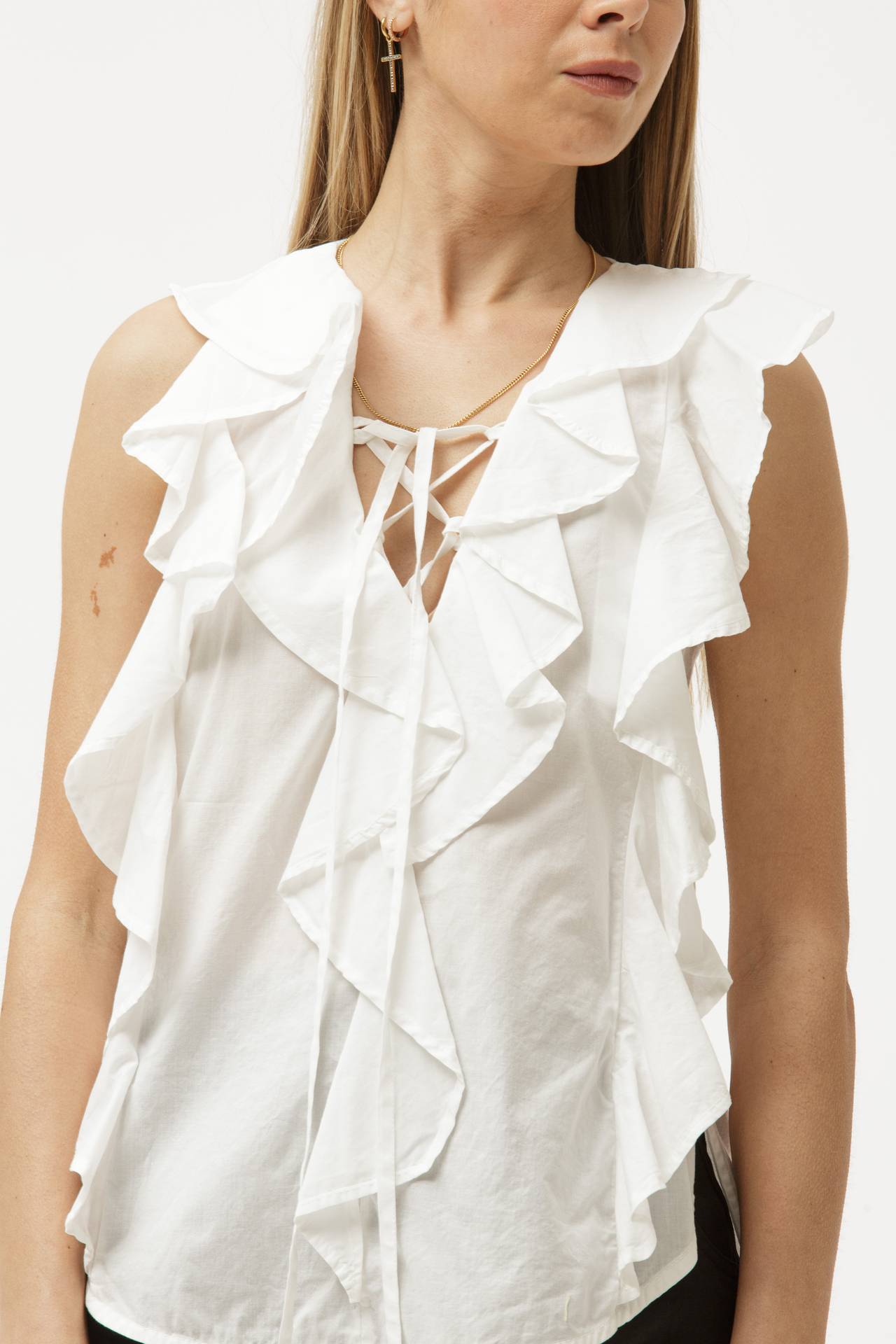 Camicia rouches