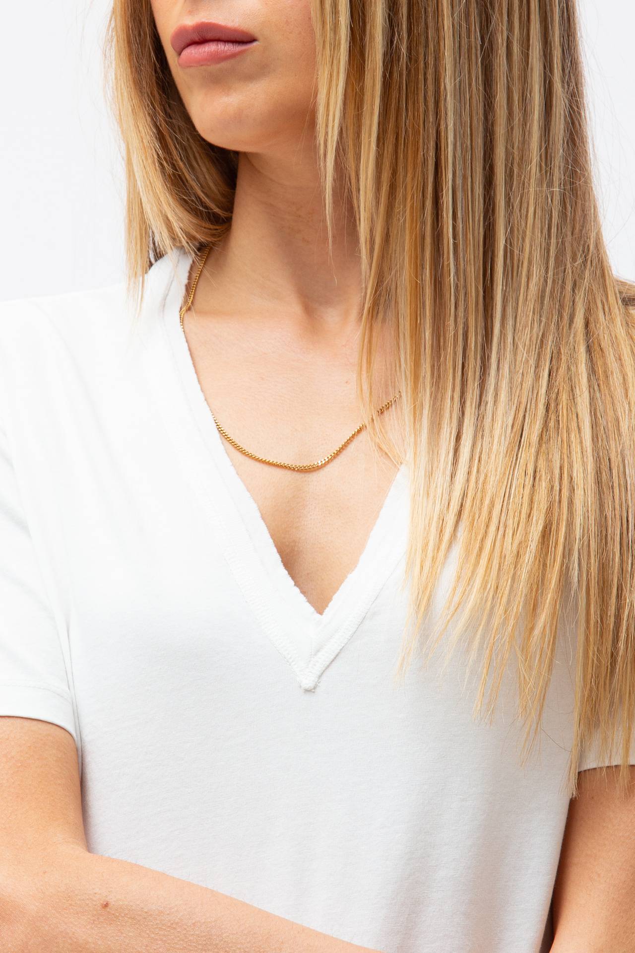 T-shirt scollo a V