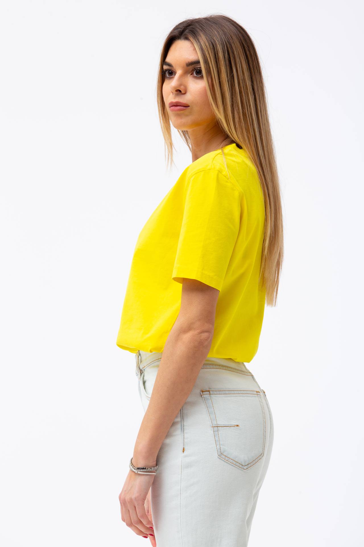 T-shirt scollo a V