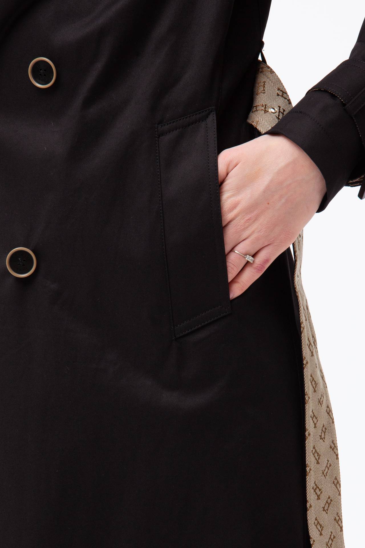 Trench in cotone