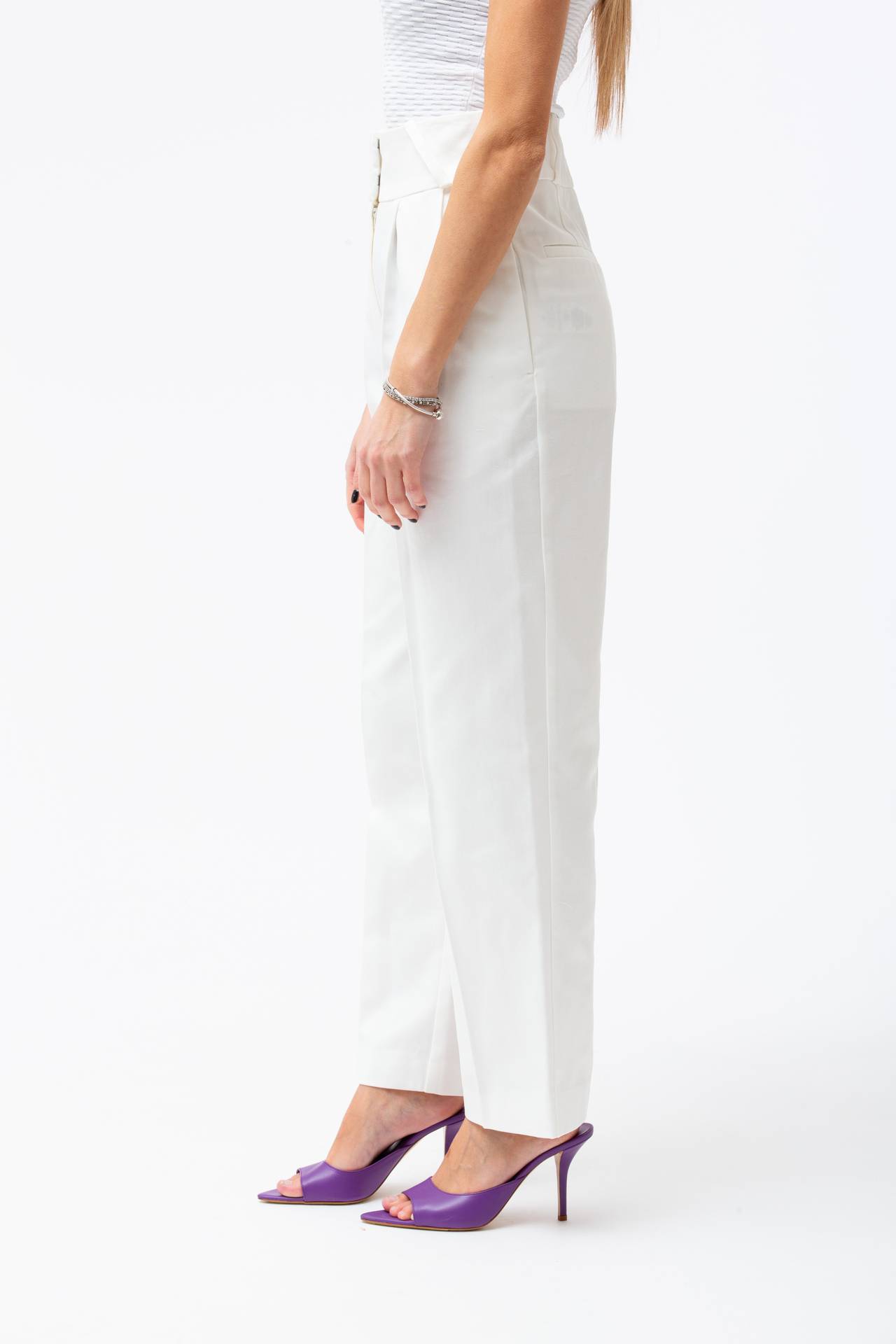 Pantalone vita alta
