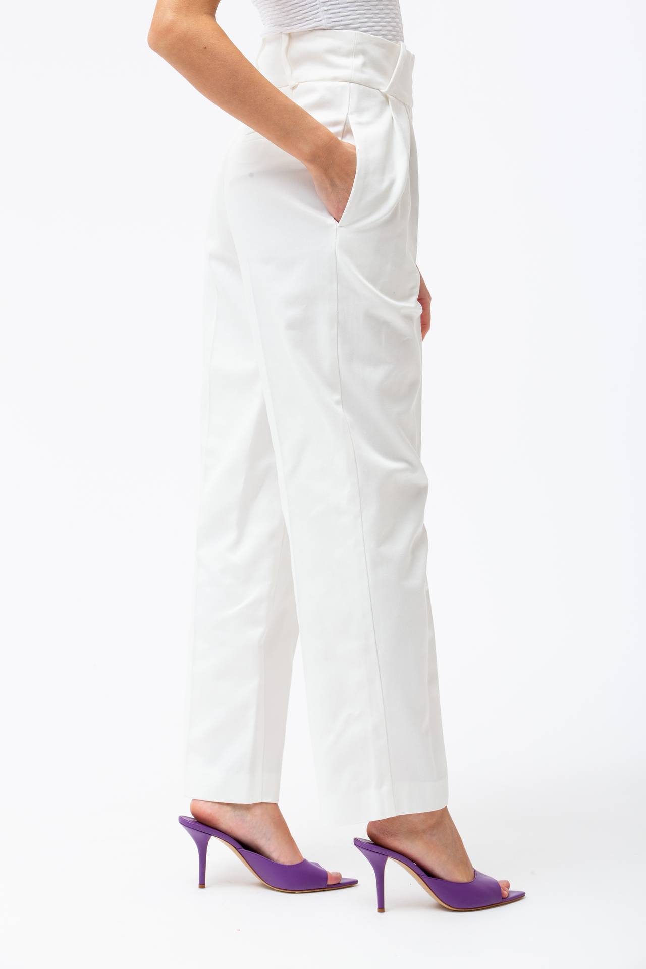 Pantalone vita alta