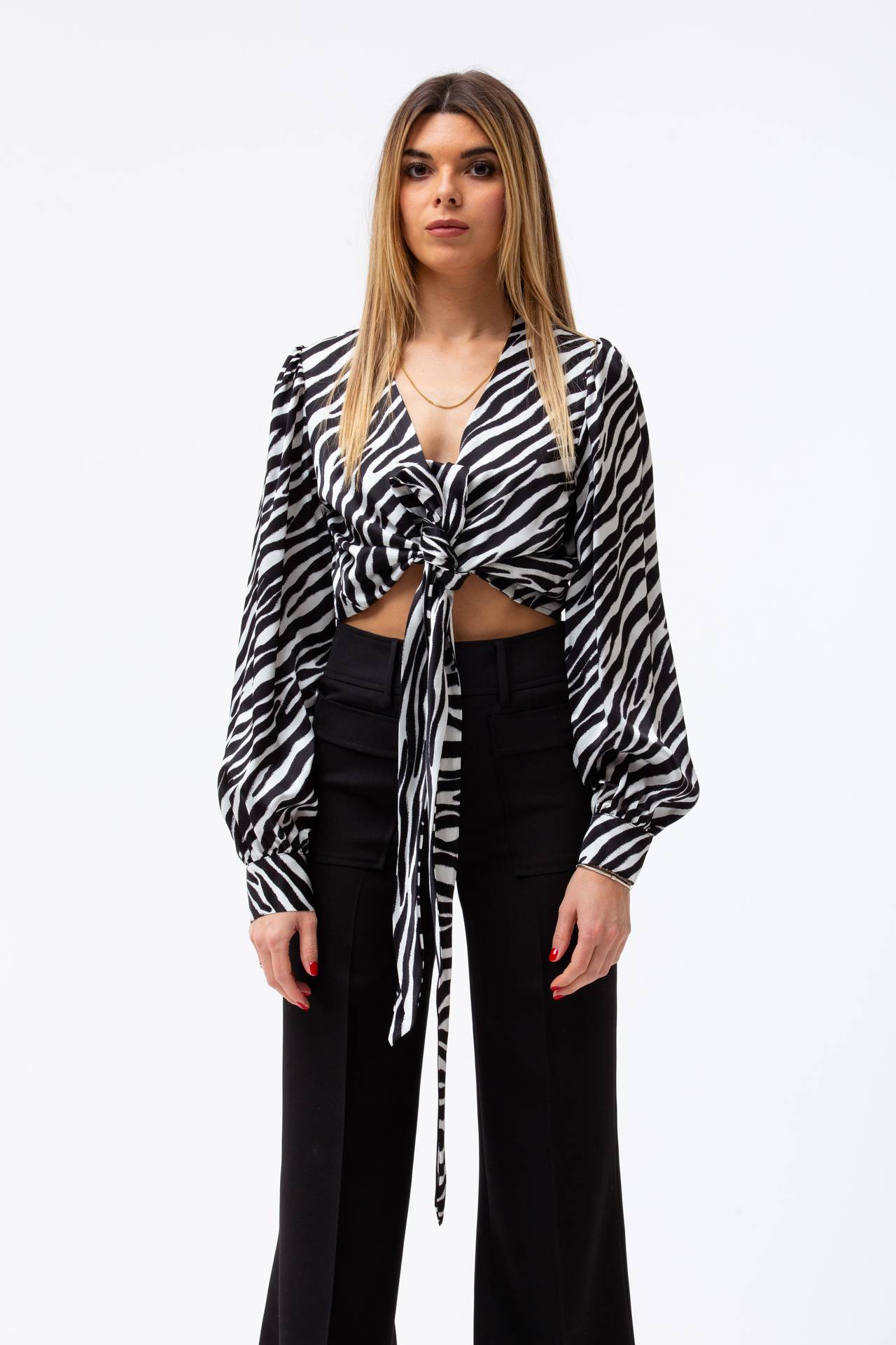 Camicia crop