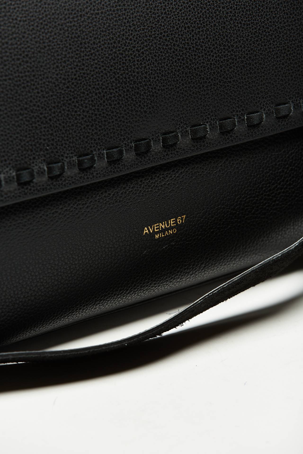Borsa ELETTRA in pelle nero