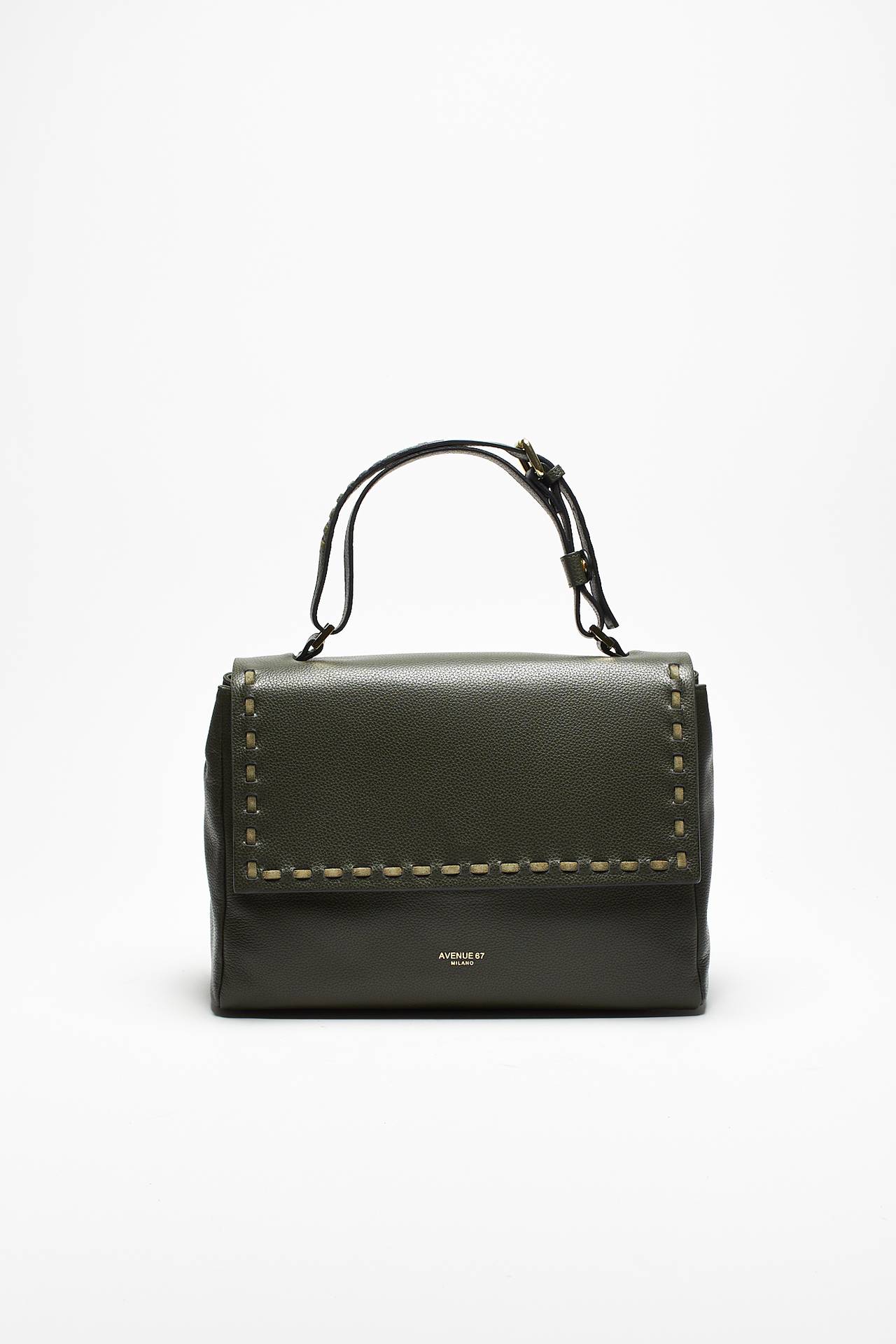 Borsa ELETTRA in pelle verdone
