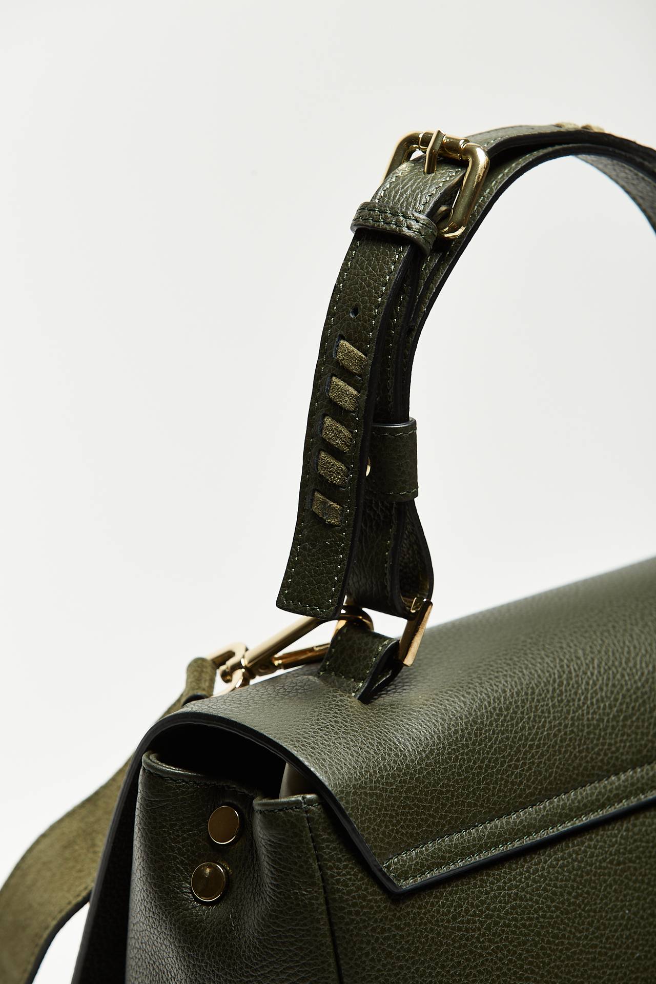 Borsa ELETTRA in pelle verdone