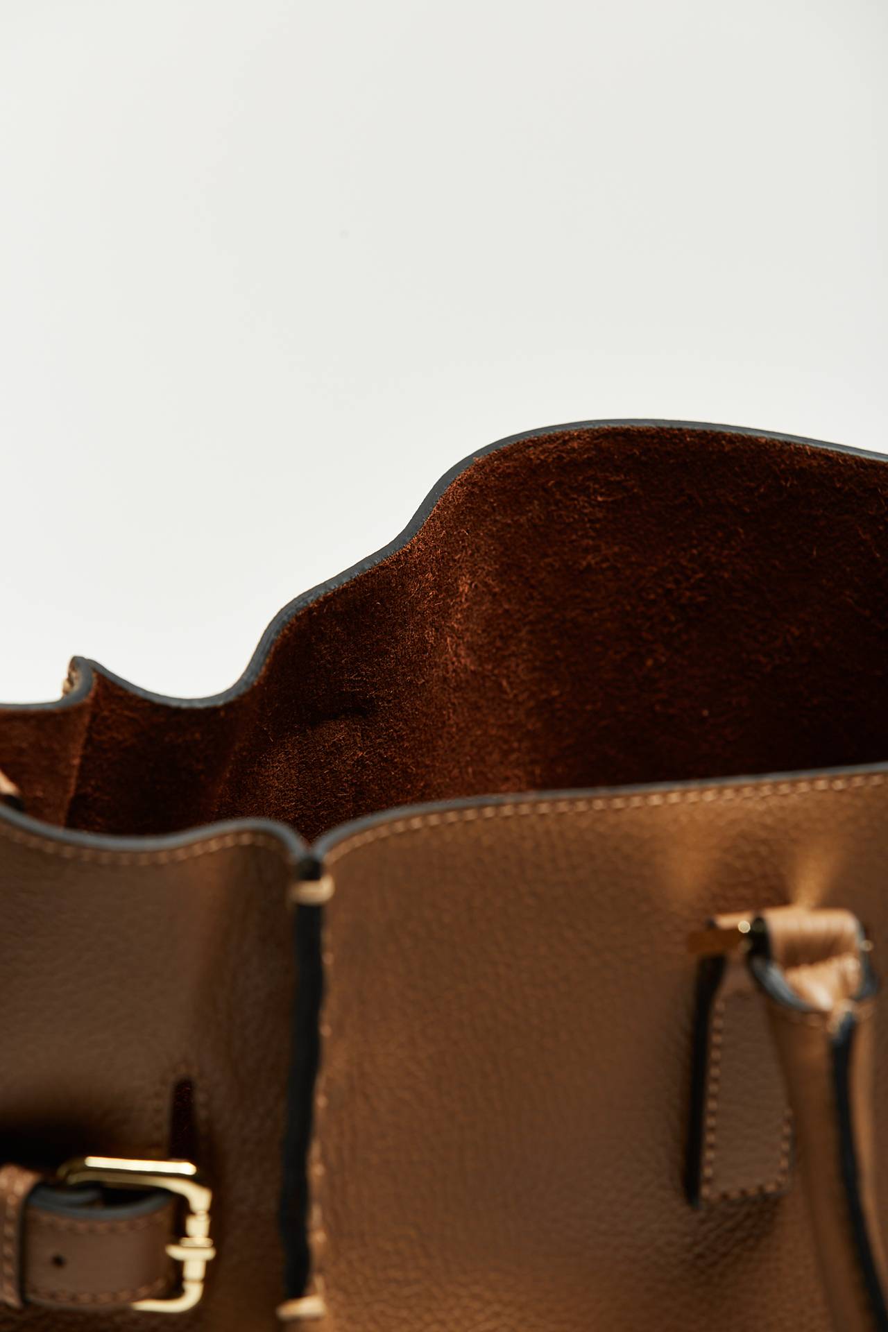 Borsa TATIANA in pelle fango