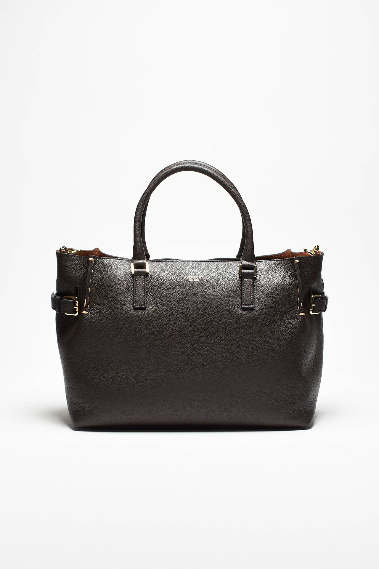 Borsa TATIANA in pelle testa di moro