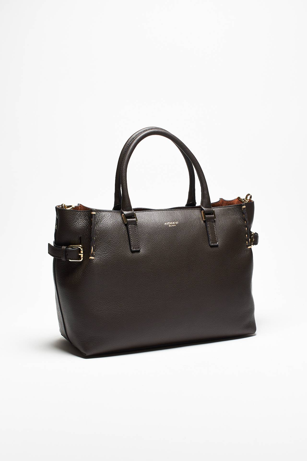 Borsa TATIANA in pelle testa di moro