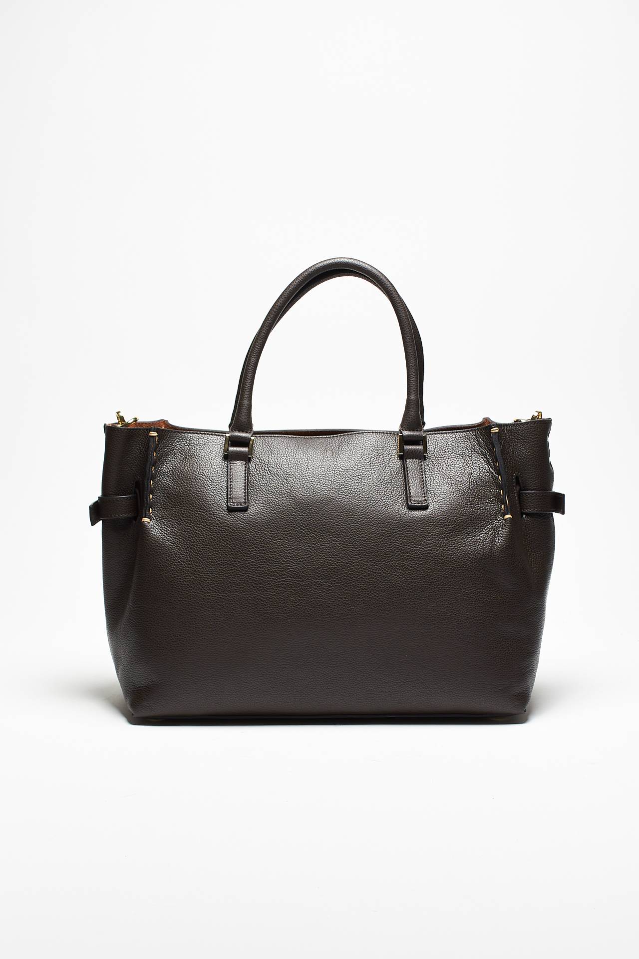 Borsa TATIANA in pelle testa di moro