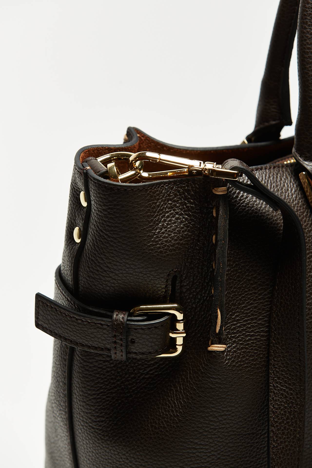 Borsa TATIANA in pelle testa di moro
