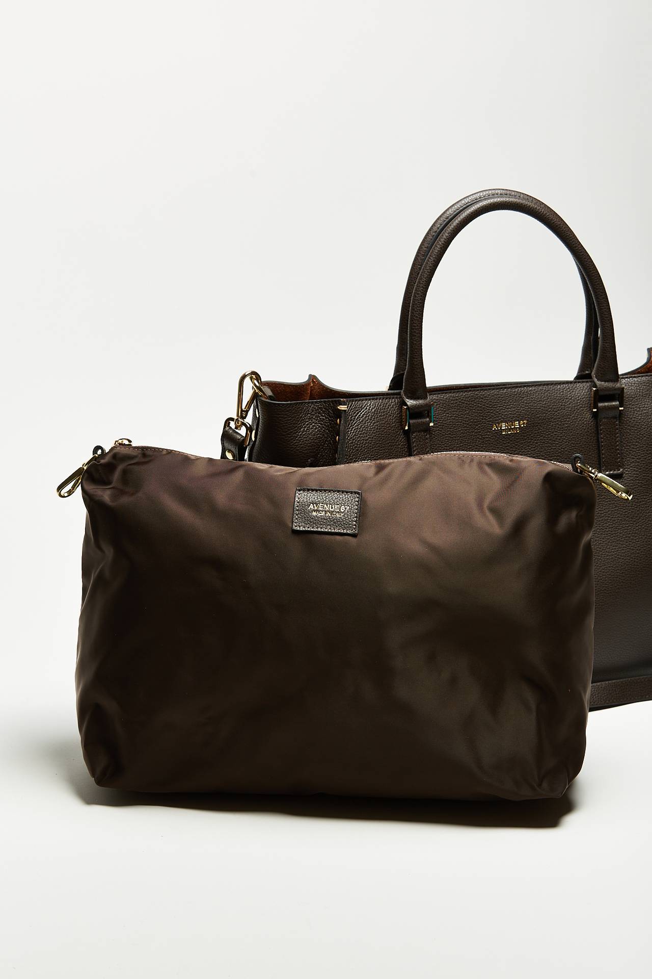 Borsa TATIANA in pelle testa di moro