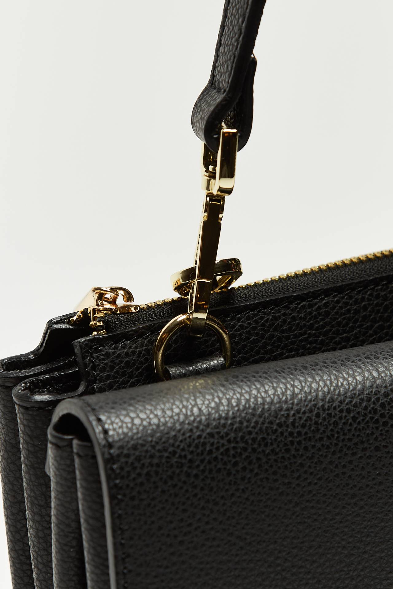 Borsa IRINA in pelle nero