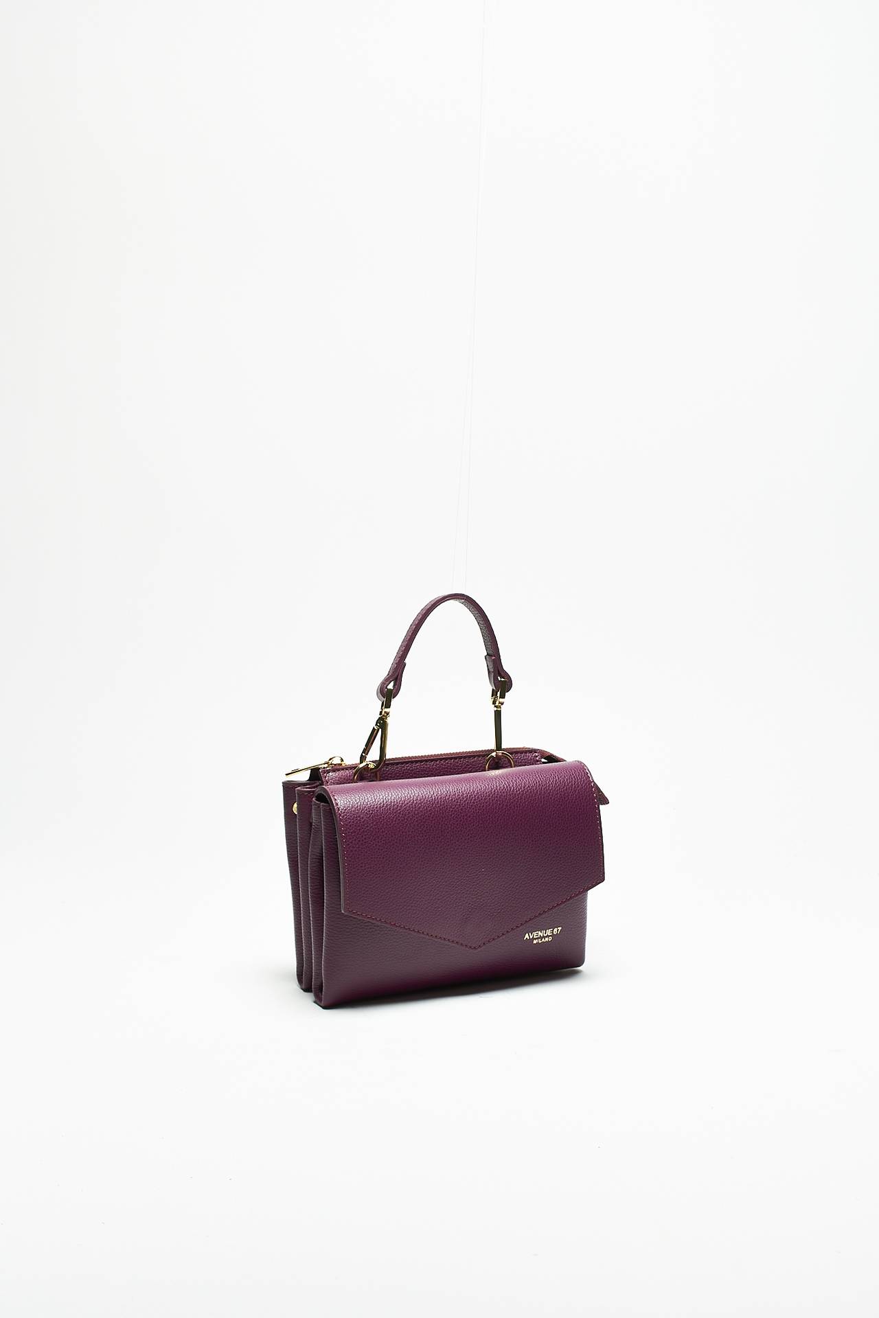 Borsa IRINA in pelle bordeaux