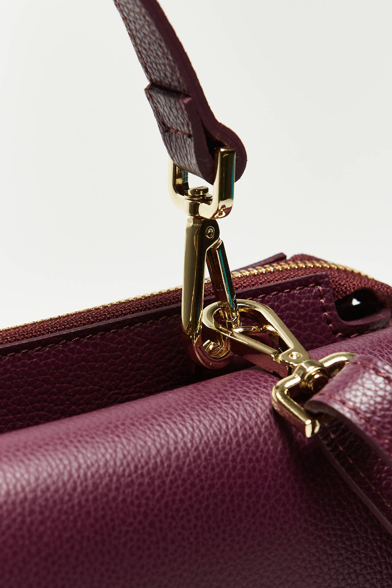 Borsa IRINA in pelle bordeaux