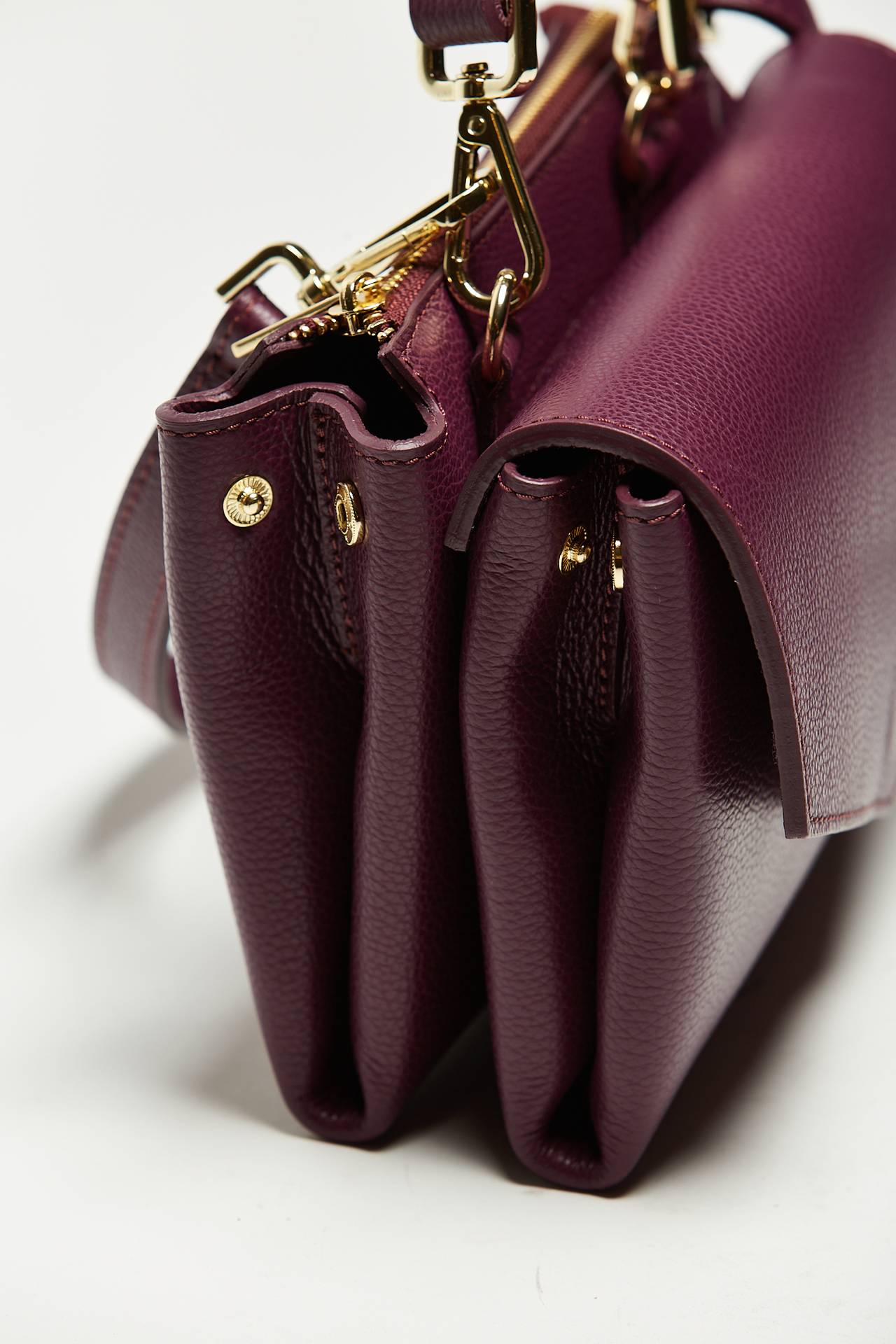 Borsa IRINA in pelle bordeaux