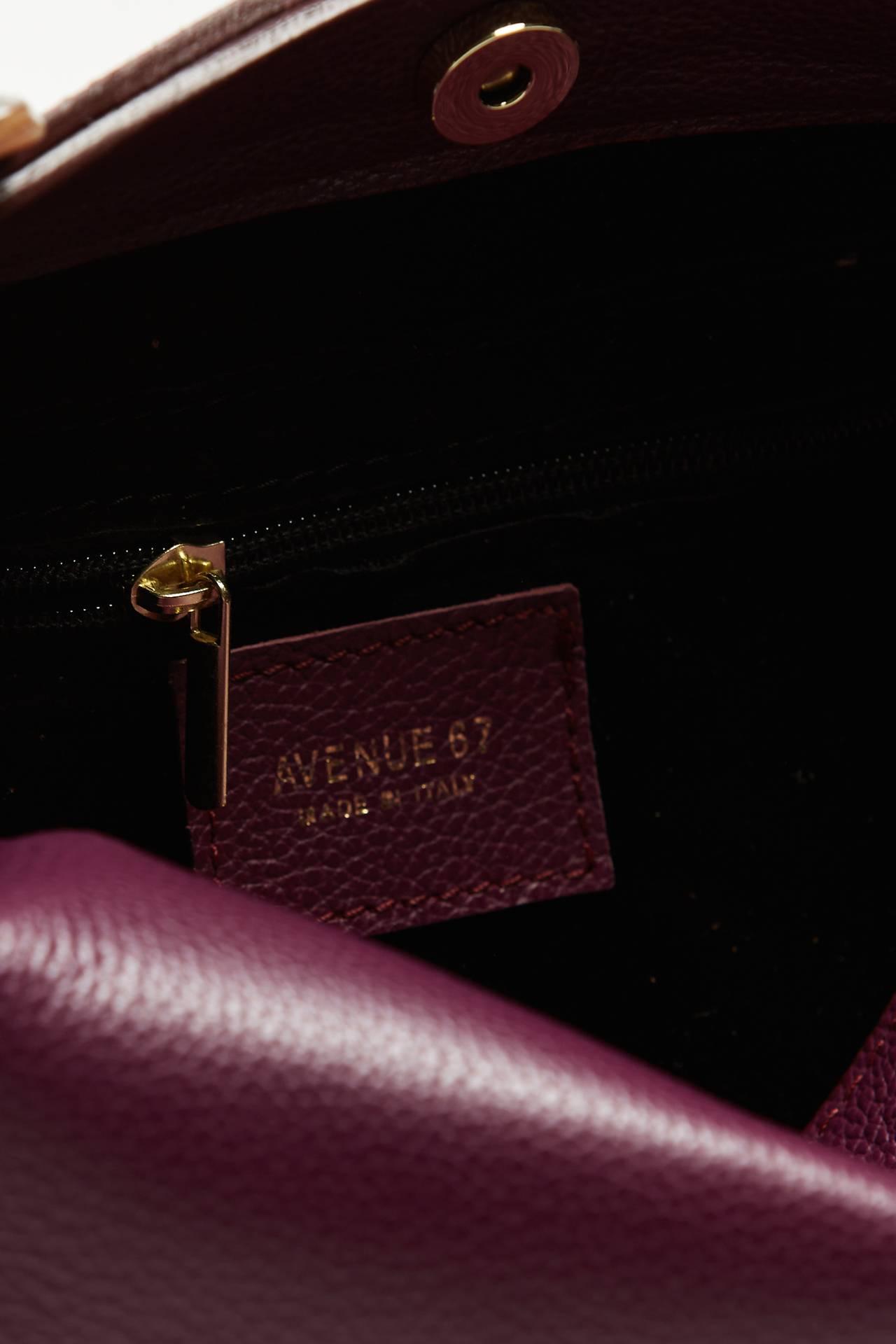 Borsa MONICA in pelle bordeaux