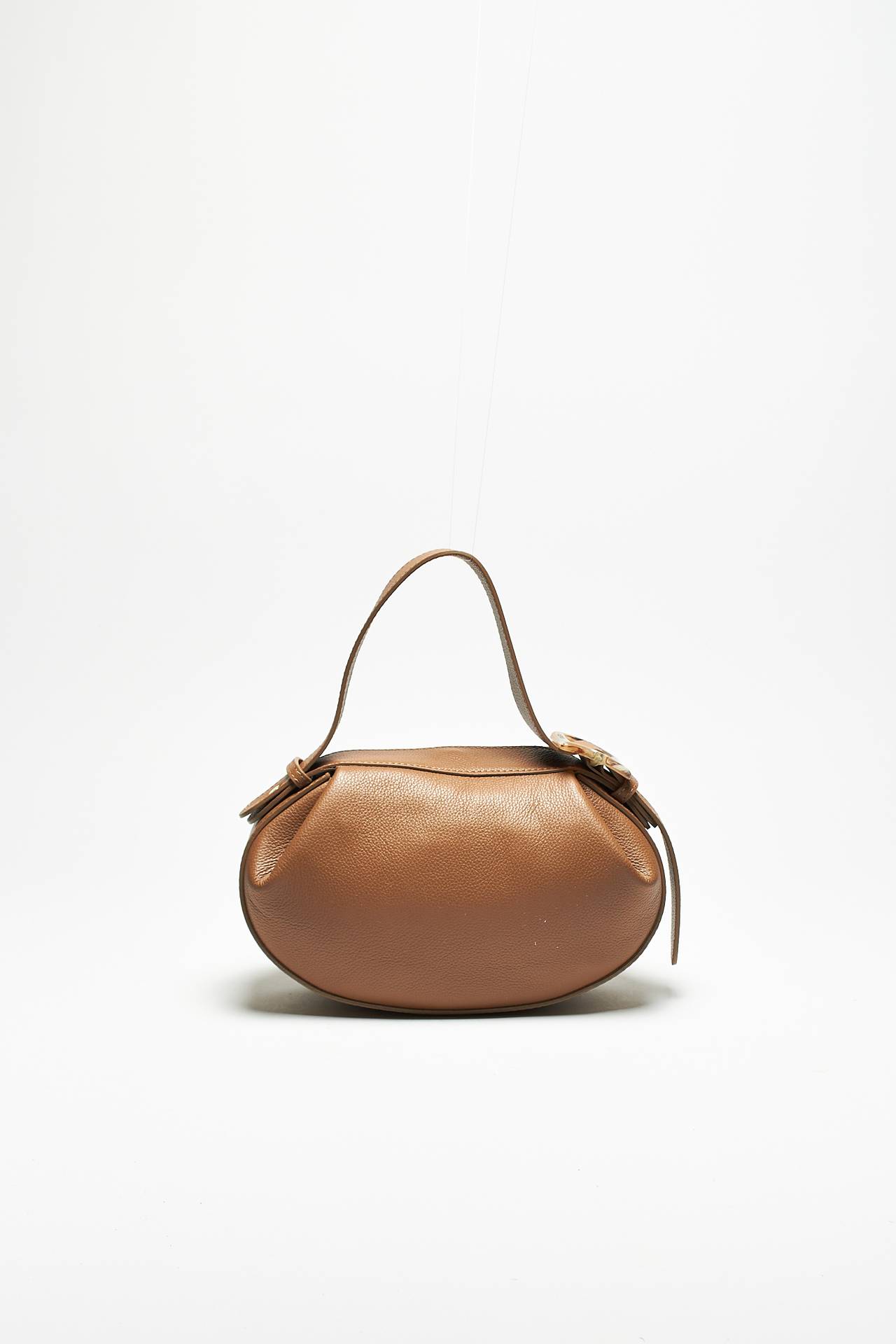 Borsa MONICA in pelle fango