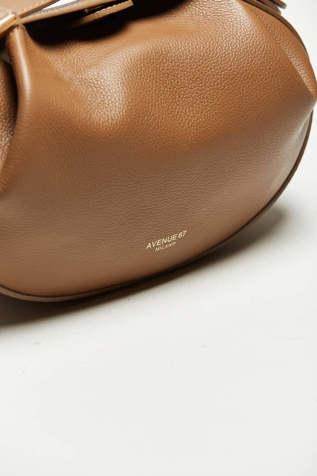 Borsa MONICA in pelle fango