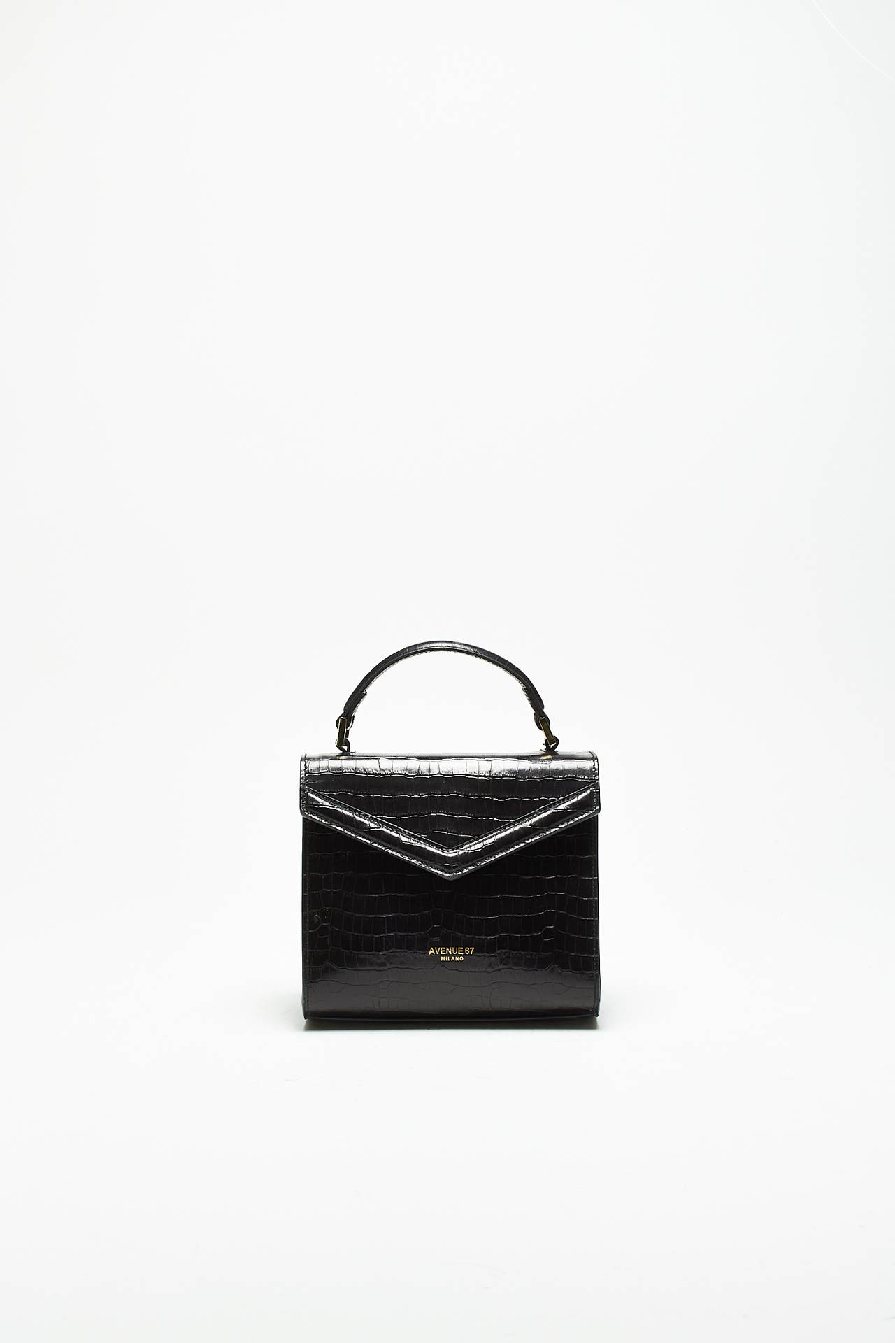Borsa LINDA in pelle nera