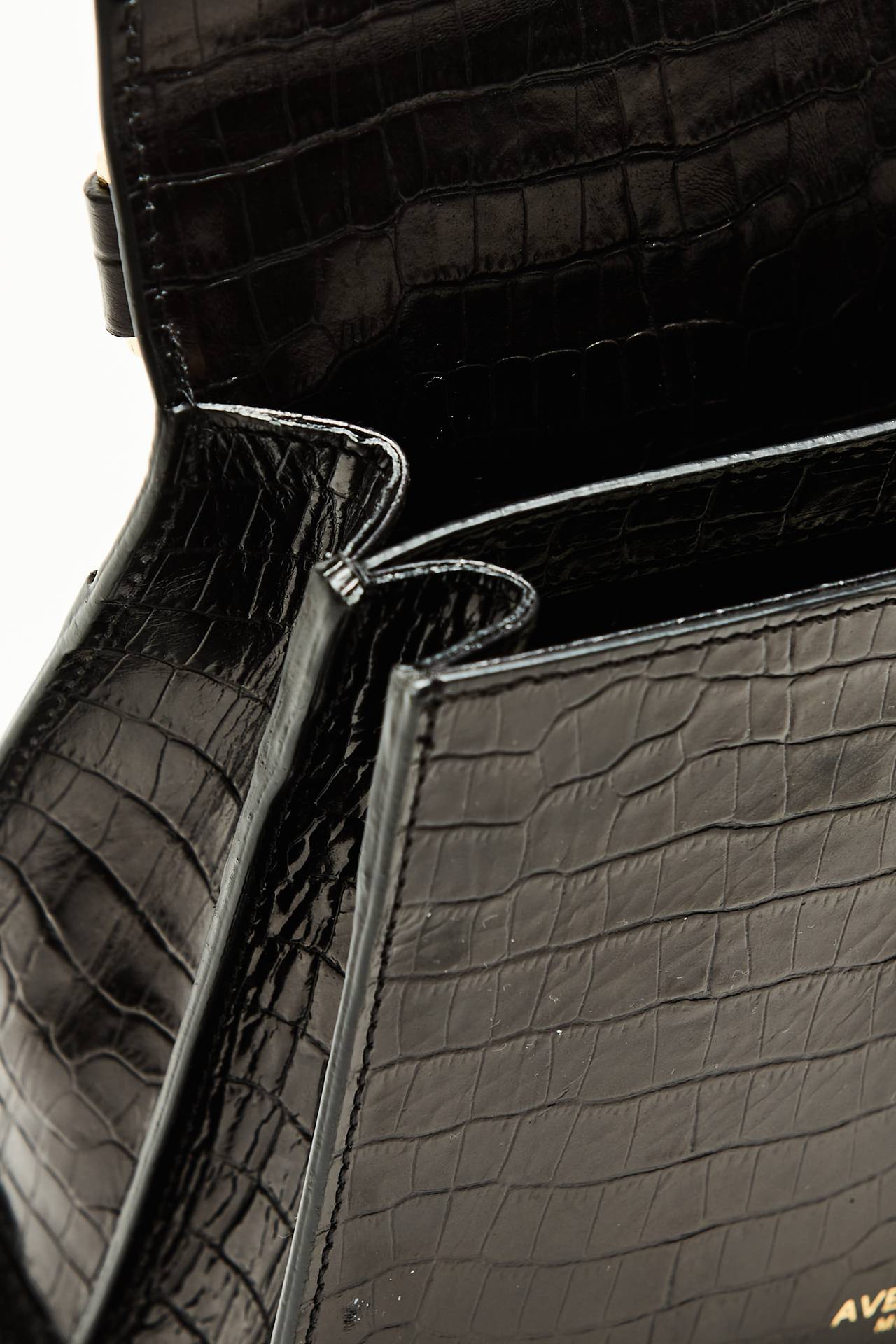 Borsa LINDA in pelle nera