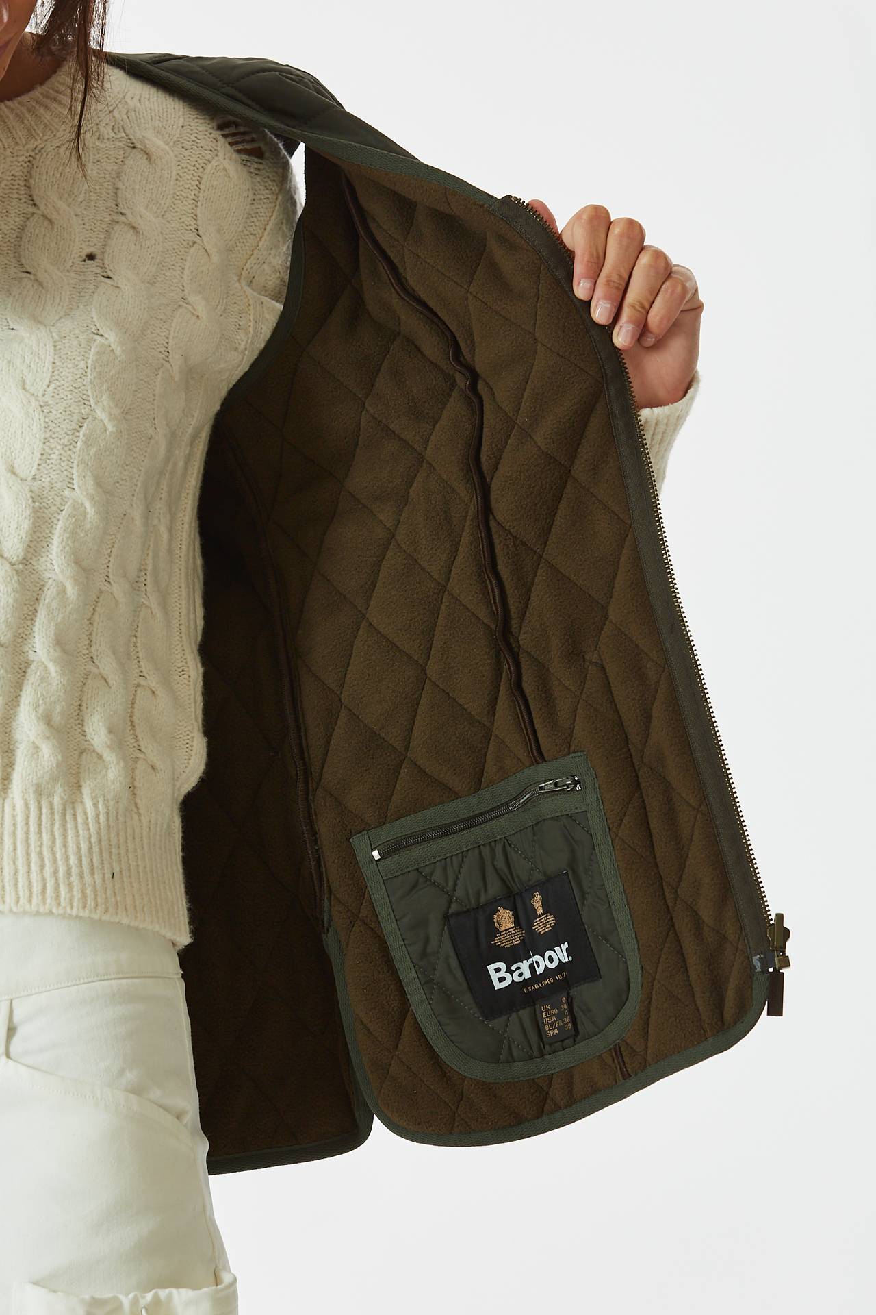 Gilet LADY FLEECE trapuntato