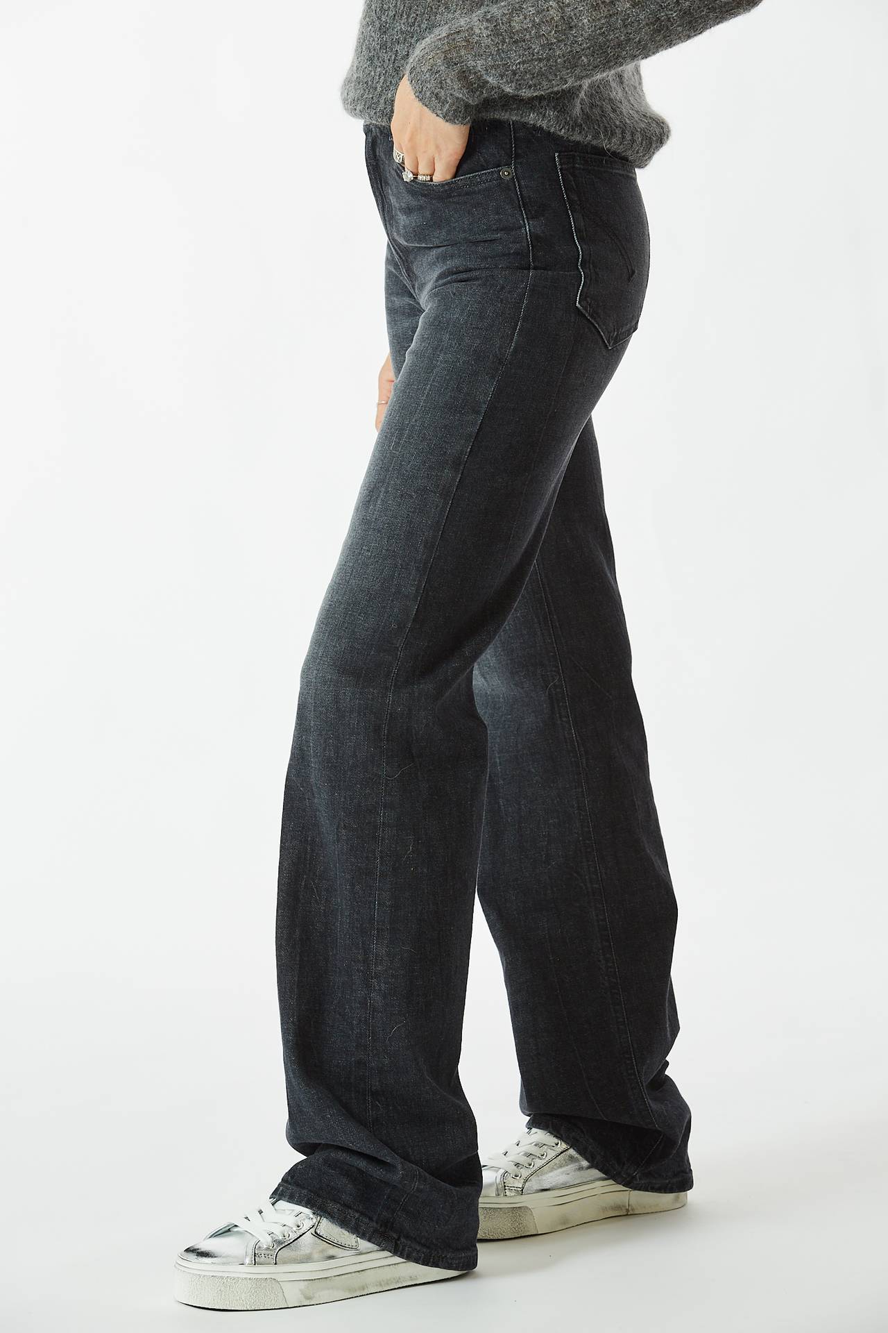 Jeans MABEL nero vintage