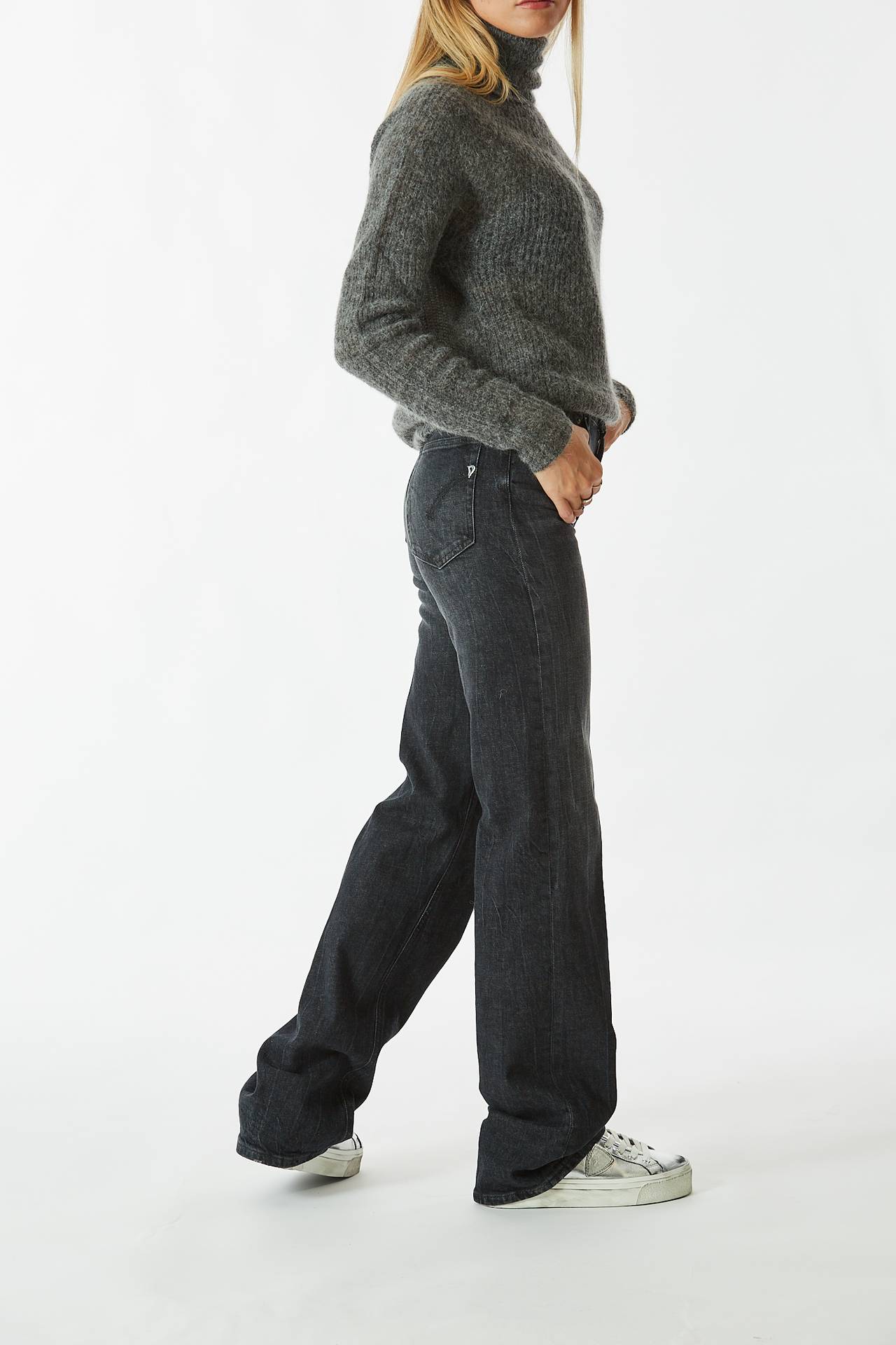 Jeans MABEL nero vintage