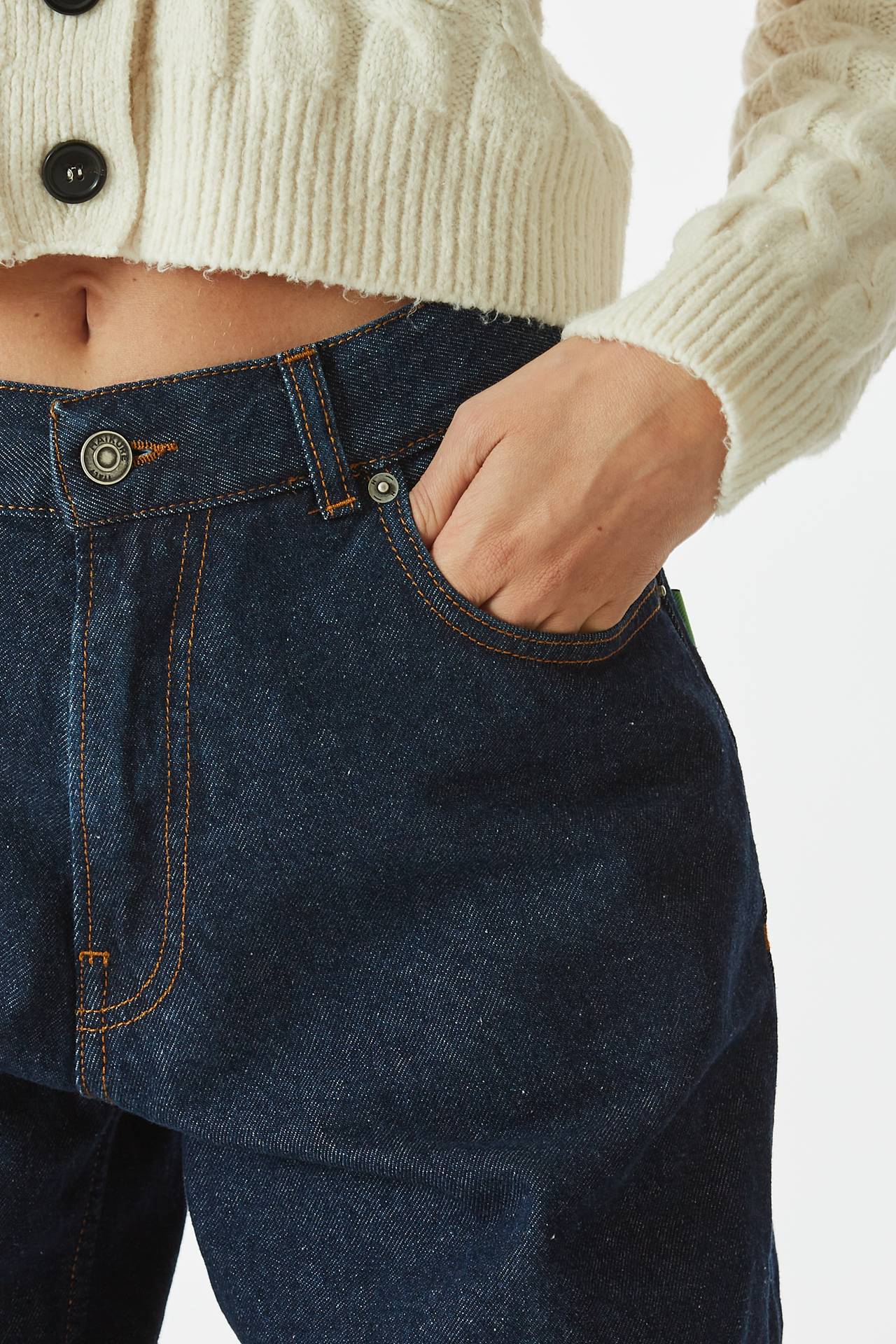 Jeans wide leg BATHANY CARGO