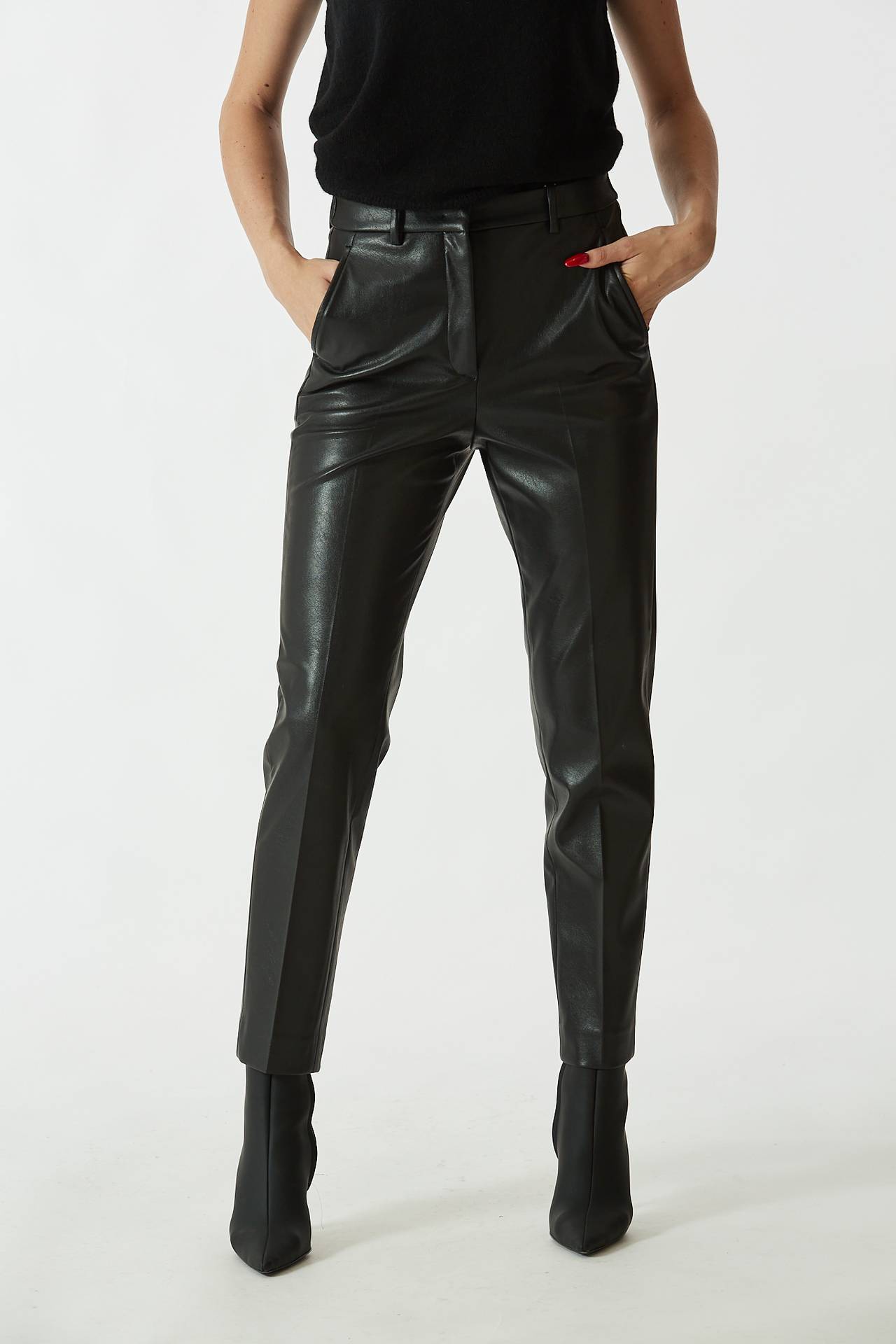 Pantaloni ecopelle hotsell
