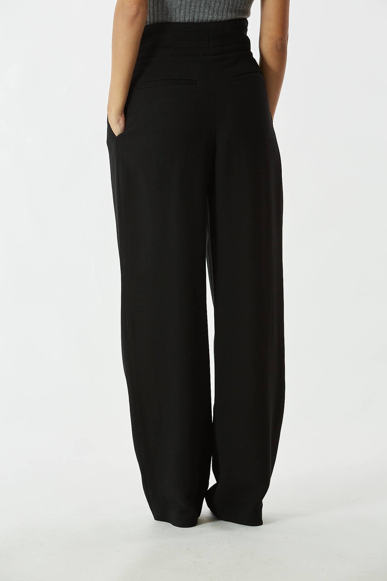 Pantalone palazzo nero
