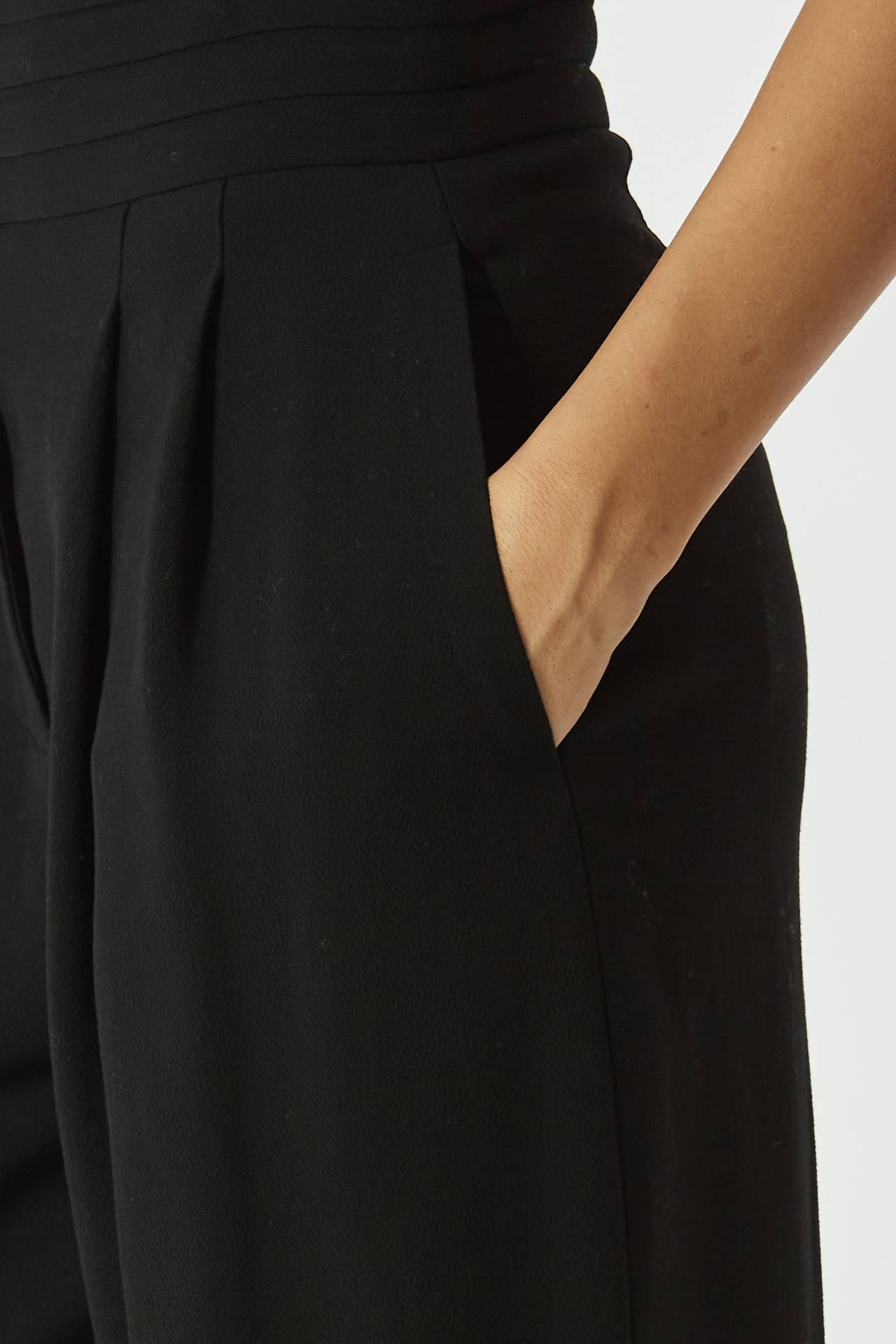 Pantalone palazzo nero